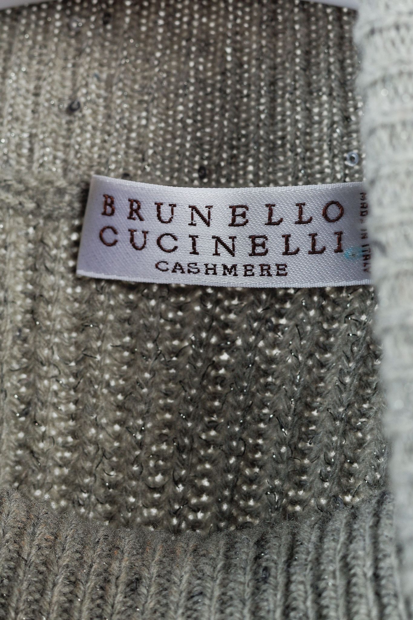 Brunello Cucinelli Brunello Cucinelli Cashmere-Blend Sequin Turtleneck Sweater Size M / US 6-8 / IT 42-44 - 4 Thumbnail