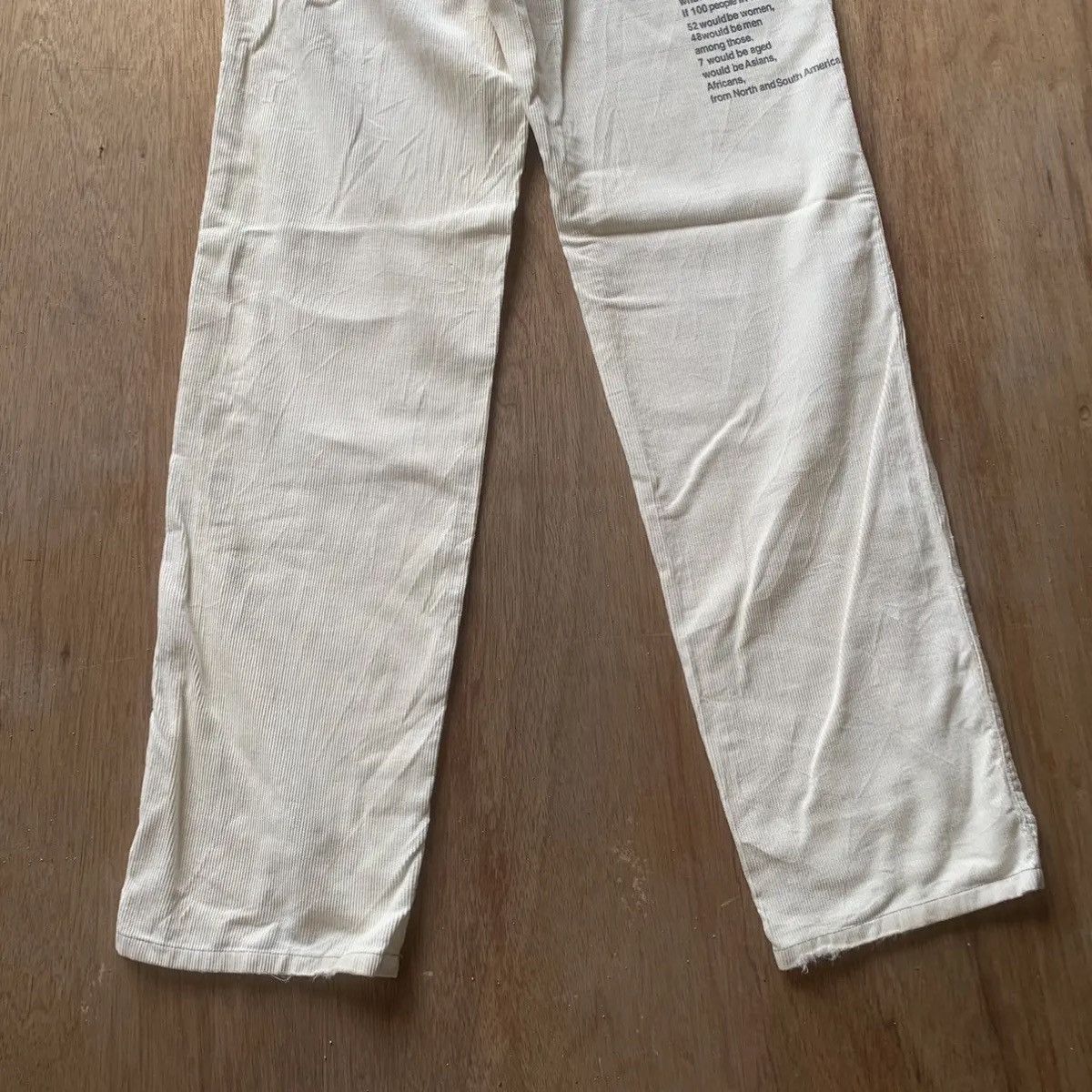 Edition Japan 5-POCKET JAPANESE VINTAGE TROUSERS CORDUROY RIPPED PANTS Size US 30 / EU 46 - 14 Thumbnail