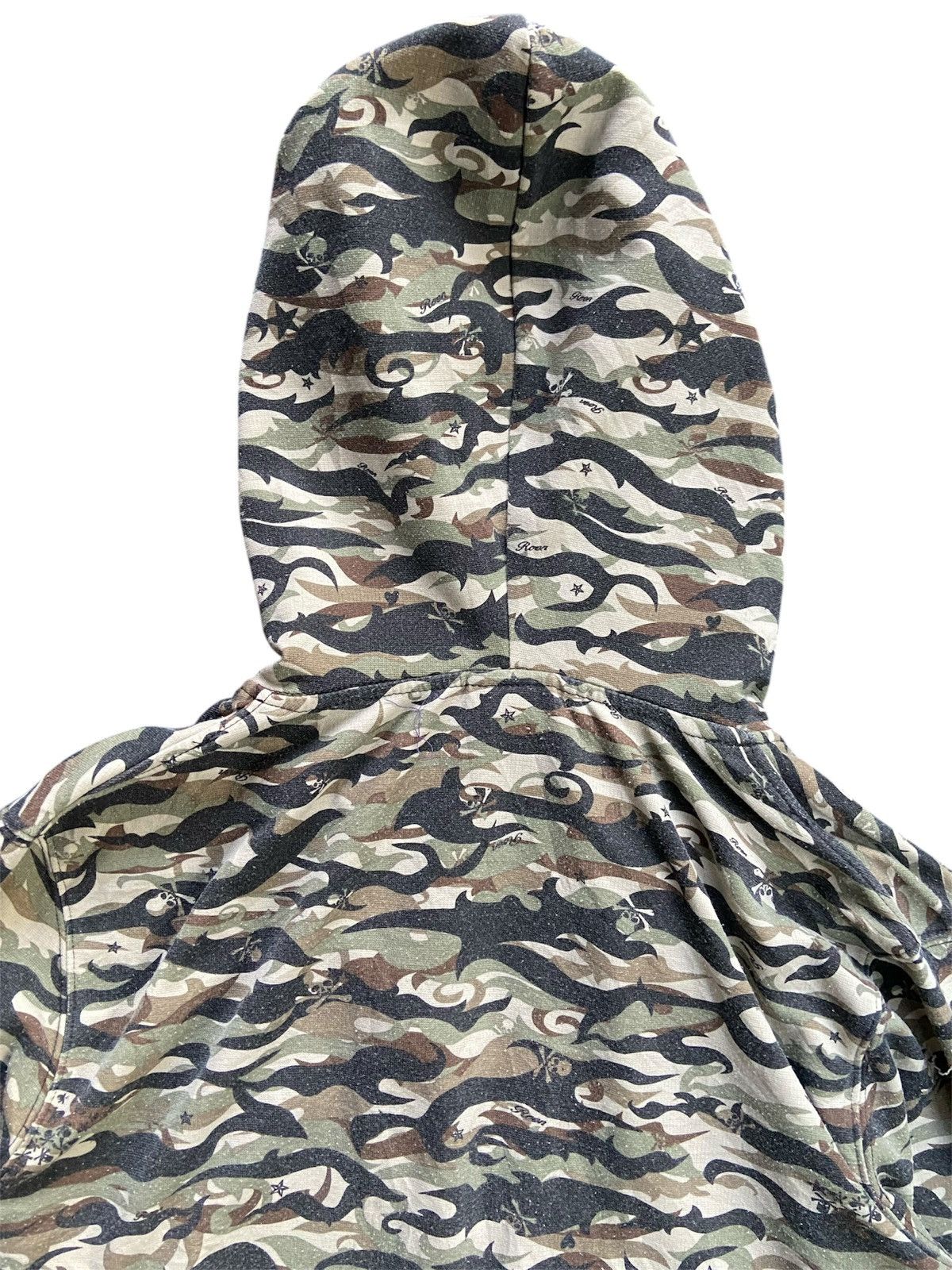 Roen ROEN SKULL ARMY ZIP HOODIE Size US L / EU 52-54 / 3 - 20 Thumbnail