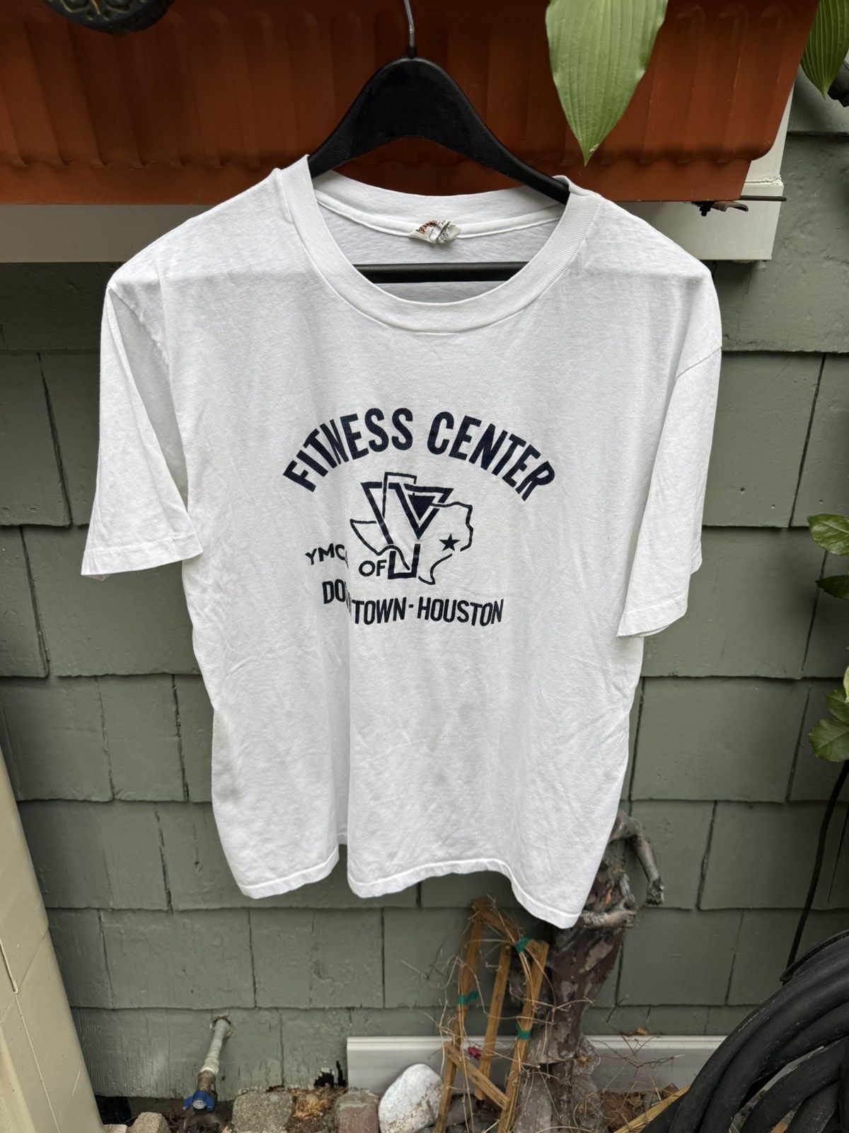 Vintage Vintage paper thin ymca shirt single stitch XL Size US XL / EU 56 / 4 - 2 Thumbnail
