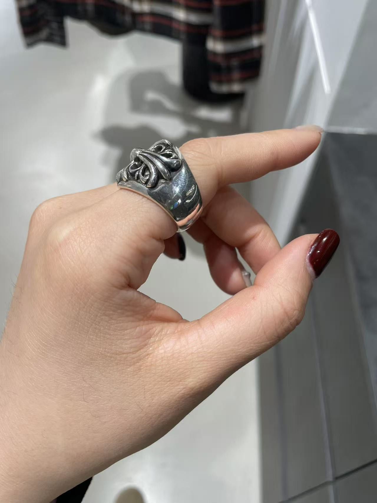 Chrome Hearts Chrome Hearts Silver Keeper Ring Size ONE SIZE - 8 Thumbnail