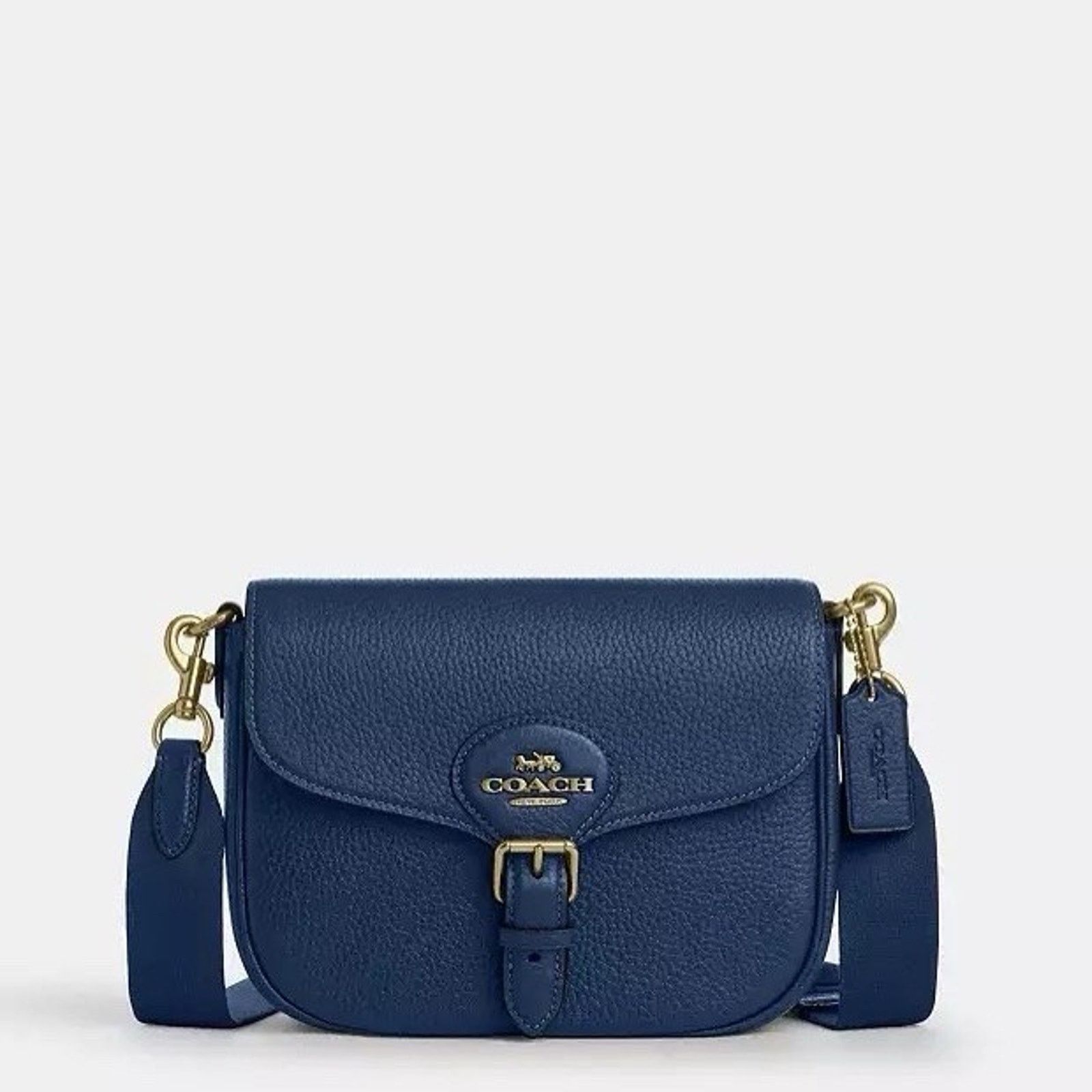 Coach NWT COACH Amelia Saddle Bag Shoulder Bag Leather CP107 Size ONE SIZE - 5 Thumbnail