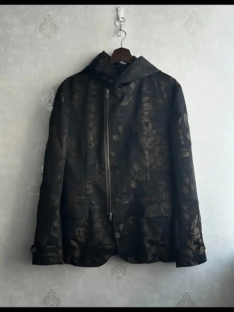 Alexander McQueen Sz 48 Alexander Mcqueen Skull Pattern Jacket Size US M / EU 48-50 / 2 - 2 Thumbnail