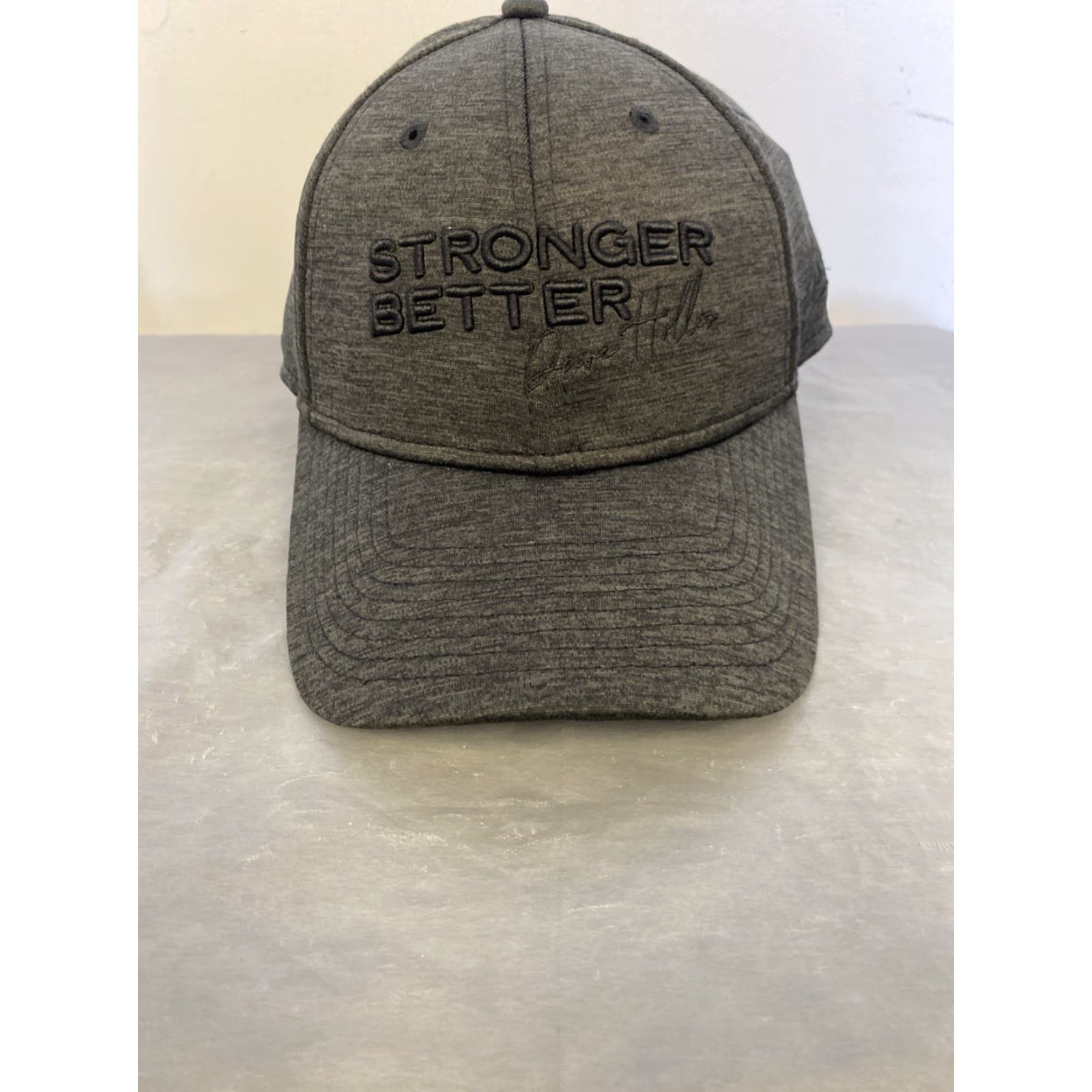 New Era New Era Stronger Better Dave Hollis Snapback Hat Adjustable Dark Gray Casual Mens Size ONE SIZE - 3 Thumbnail