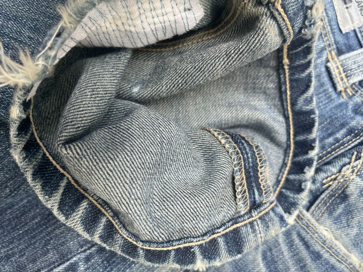 Levi's × Vintage Vintage Levis Engineered Distresed Denim Size US 33 - 18 Thumbnail