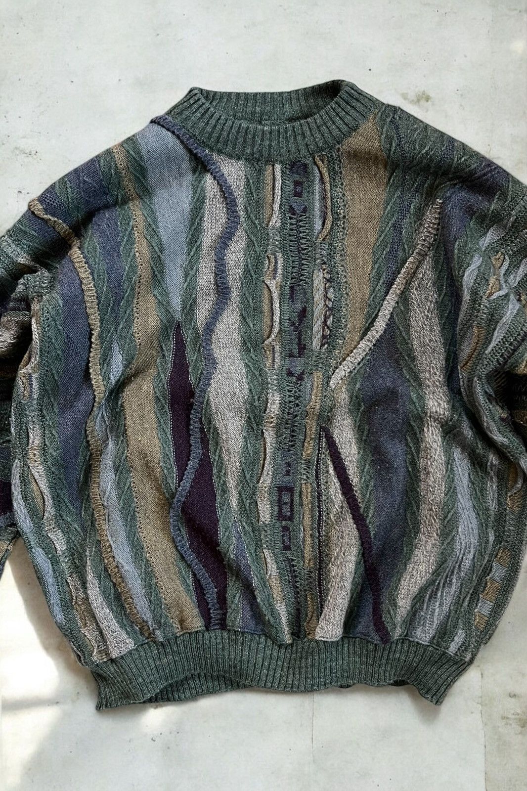Vintage Kapital Coogi Vintage 90’s 80’s Knit chunky sweater Size US L / EU 52-54 / 3 - 2 Thumbnail