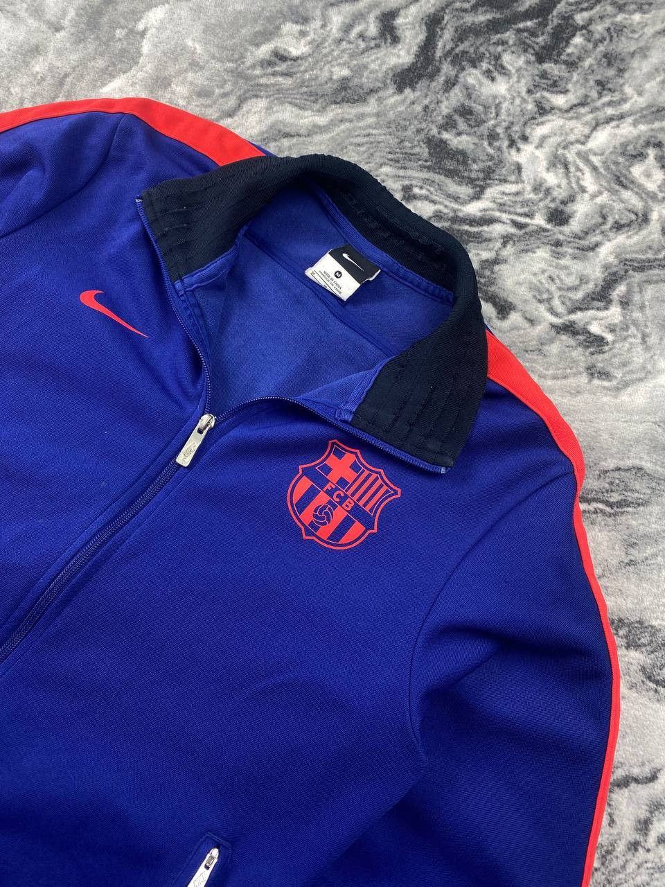 Nike Nike Barcelona 2012 2013 N98 Track Jacket Men Size M Blue Size US M / EU 48-50 / 2 - 5 Thumbnail