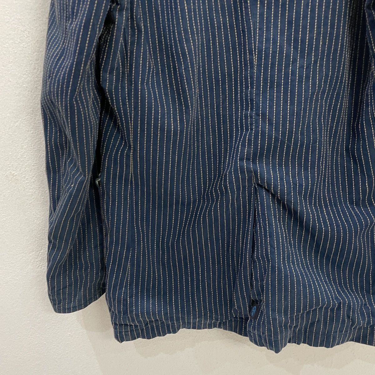 Indigo Vintage Indigo Hickory Stripe Workwear Jacket Size US M / EU 48-50 / 2 - 10 Thumbnail