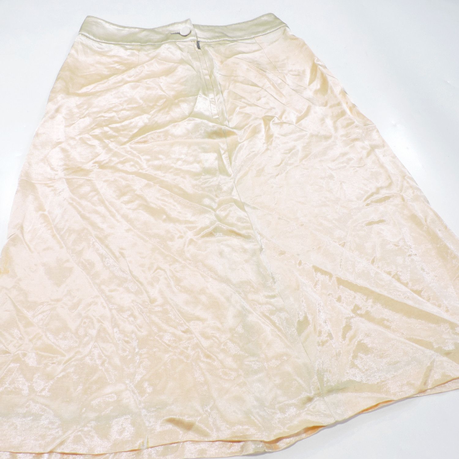 agnes b. AGNES B. SHINE RAYON MINI SKIRTS Size 27" / US 4 / IT 40 - 8 Thumbnail