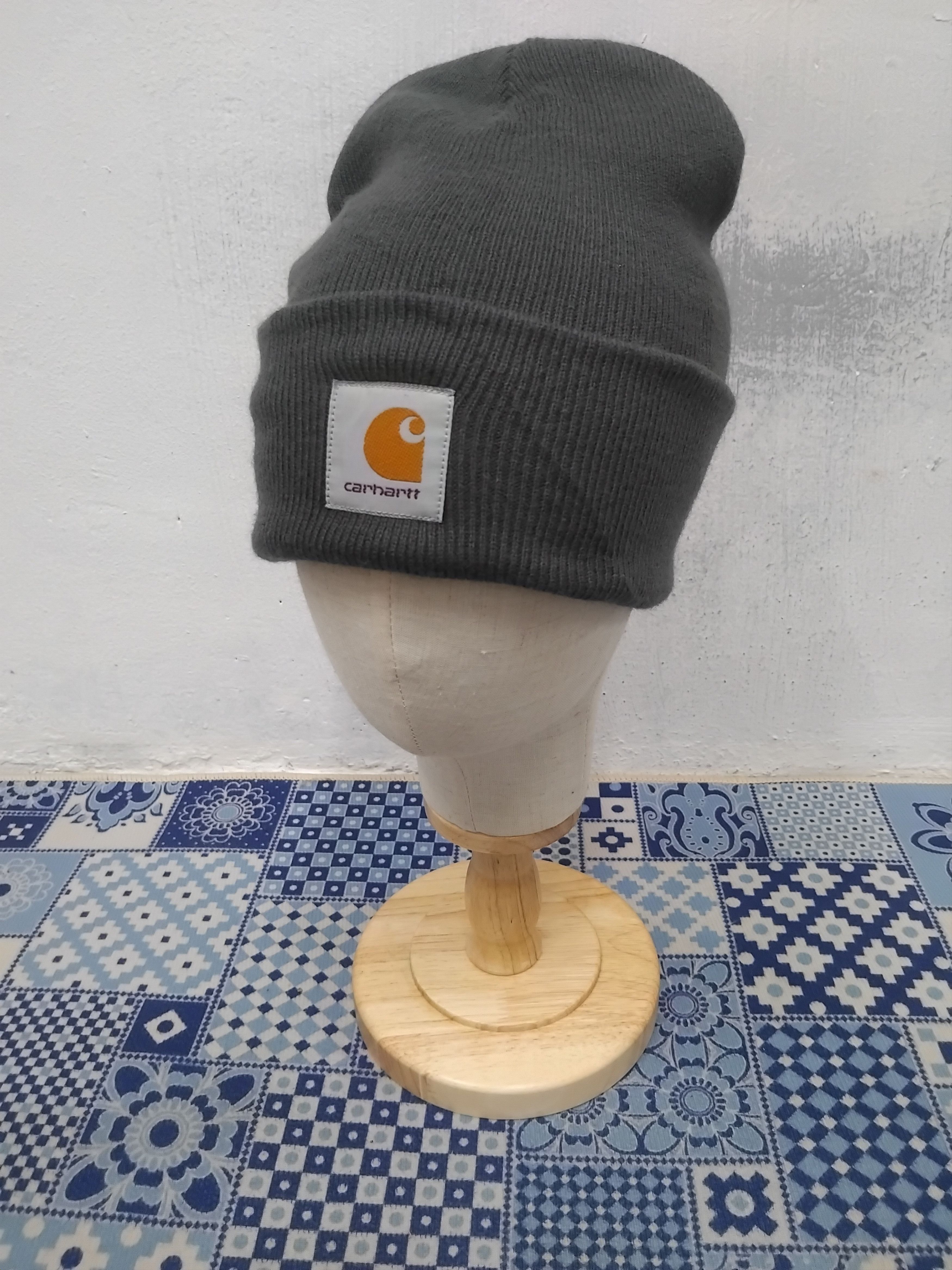 Carhartt 💥Carhatt grey colour streetwear beanie Size ONE SIZE - 5 Thumbnail