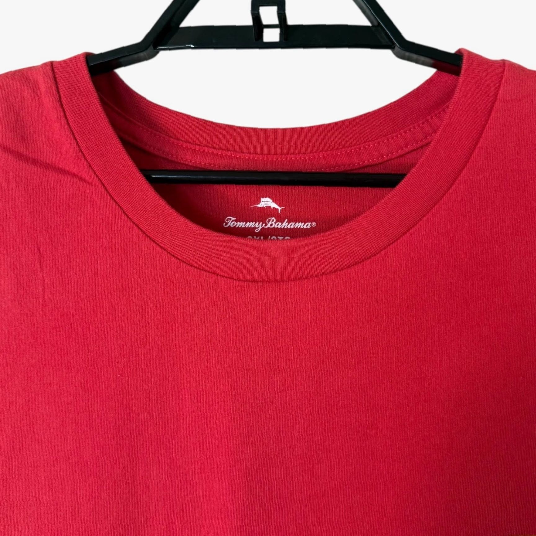 Tommy Bahama VINTAGE Tommy Bahama Sun's Out Rum's Out Graphic T-Shirt Men’s 3XL Red Short Sleeve Cotton UV Protection Outdoor Tropical Summer Size US XXL / EU 58 / 5 - 5 Thumbnail