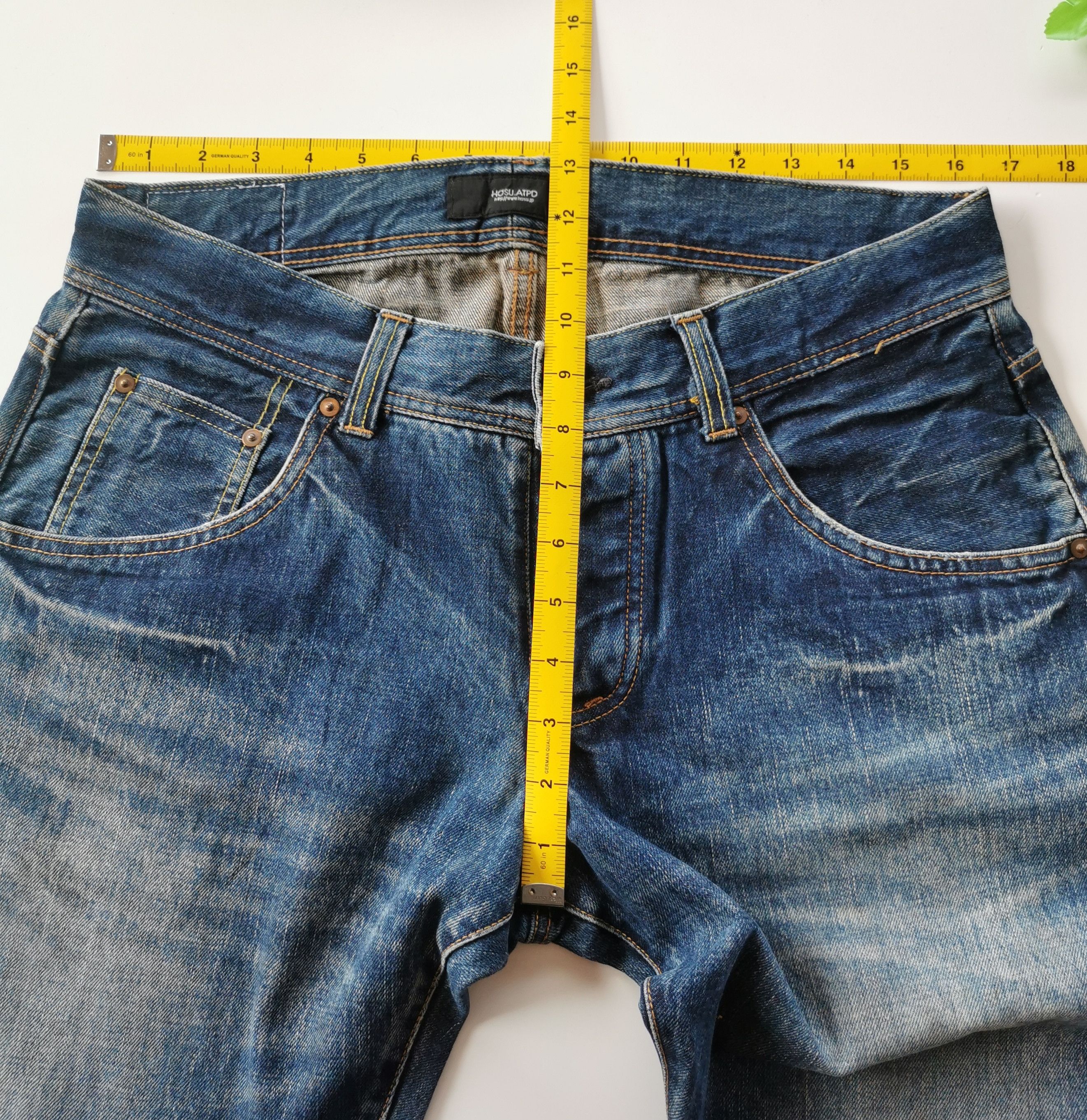 Japanese Brand Hosu Atpd Selvedge Japan Denim Jeans Size US 32 / EU 48 - 10 Thumbnail