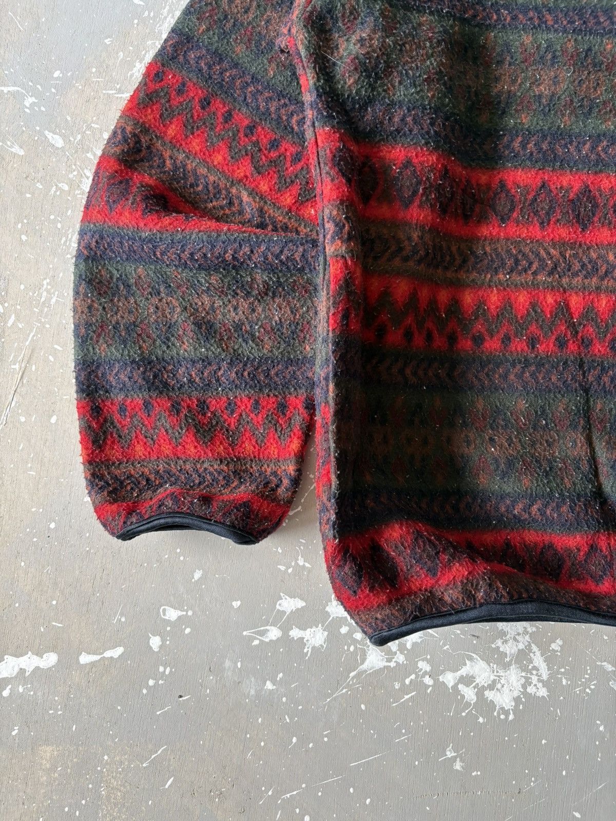 Vintage Vintage Sunset-Shirts Canada Navajo Aztec Fleece Pullover Size US L / EU 52-54 / 3 - 7 Thumbnail