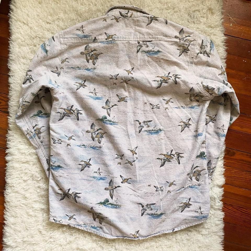 Cabelas Cabela’s Outdoor Gear All Over Duck Print Shirt • M Size US M / EU 48-50 / 2 - 3 Thumbnail