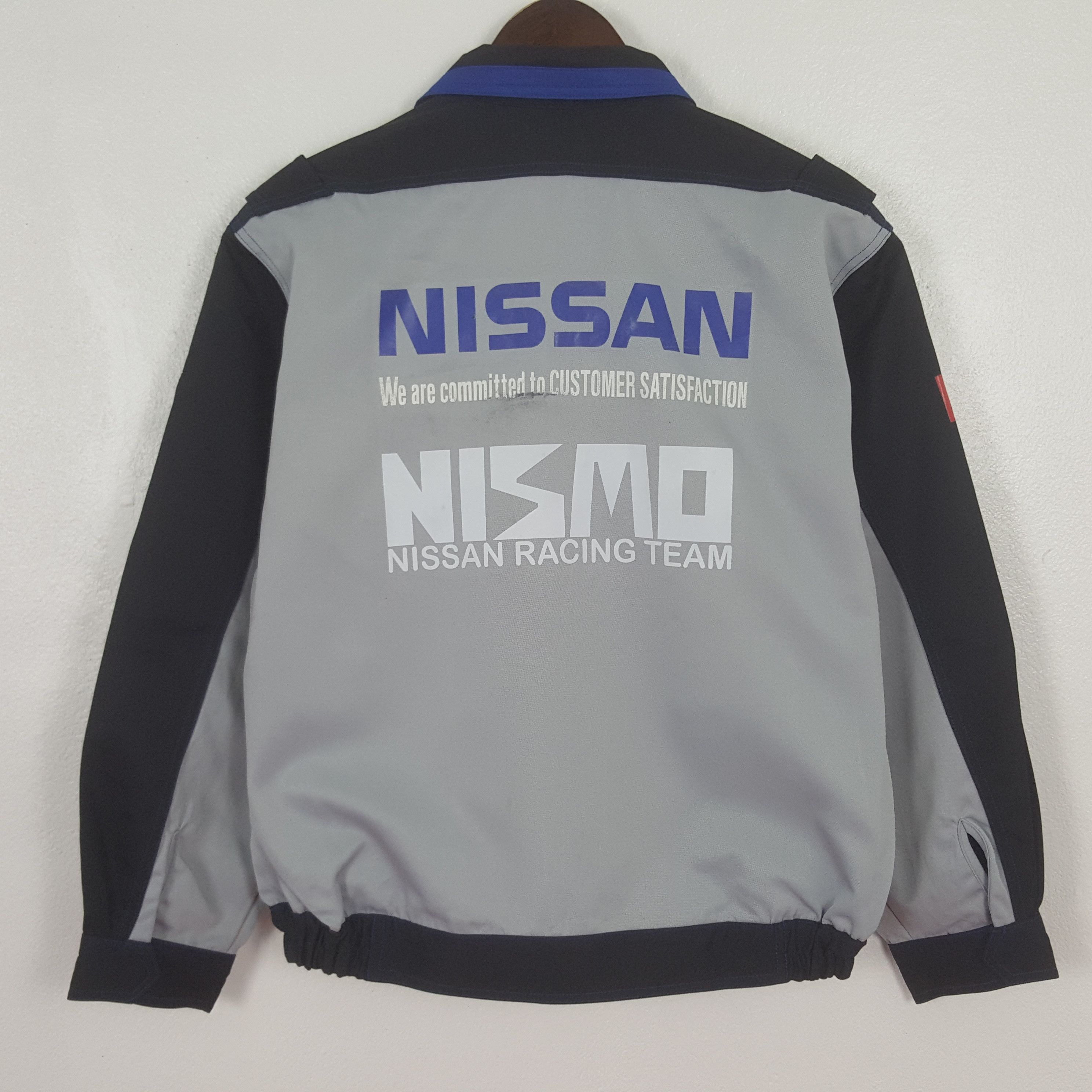Nissan Vintage Nissan Racing Custom Nissan Red Blue Japan Jacket Size US M / EU 48-50 / 2 - 1 Thumbnail