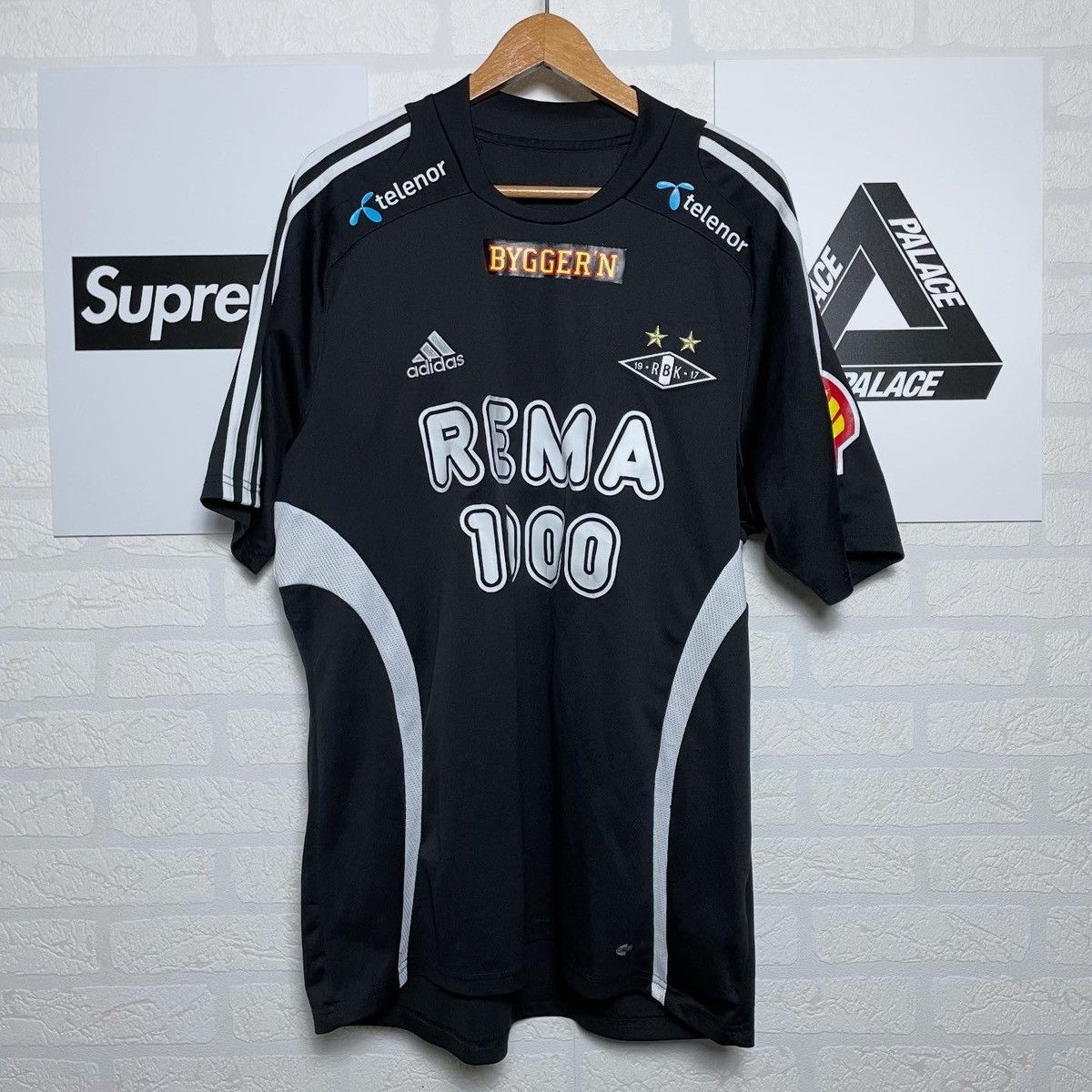 Adidas Vintage Soccer Jersey ROSENBORG BK 2008 - 2009 - Adidas Size US L / EU 52-54 / 3 - 1 Thumbnail