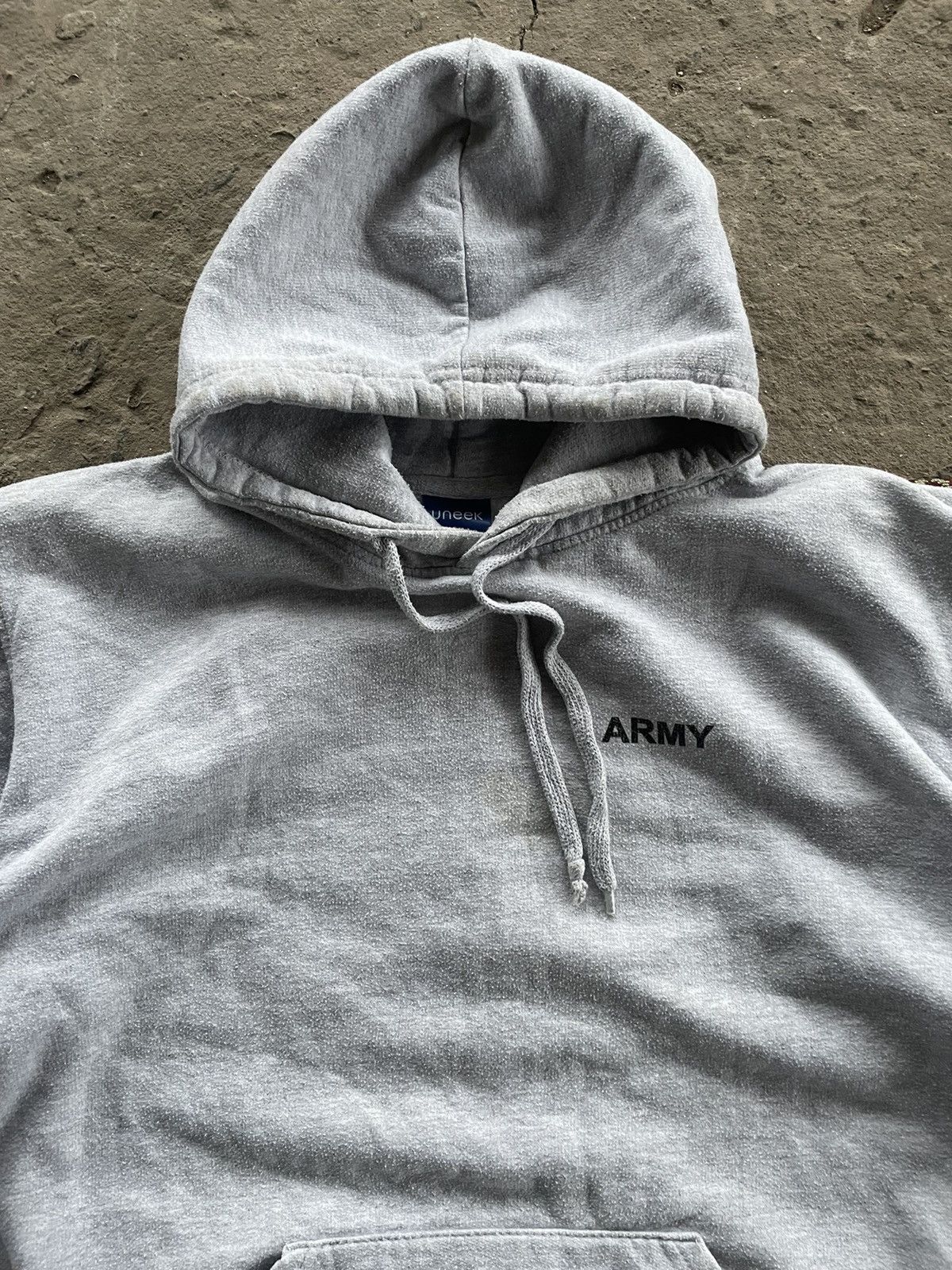 Vintage VINTAGE HOODIE MILITARY ARMY Size US L / EU 52-54 / 3 - 10 Thumbnail