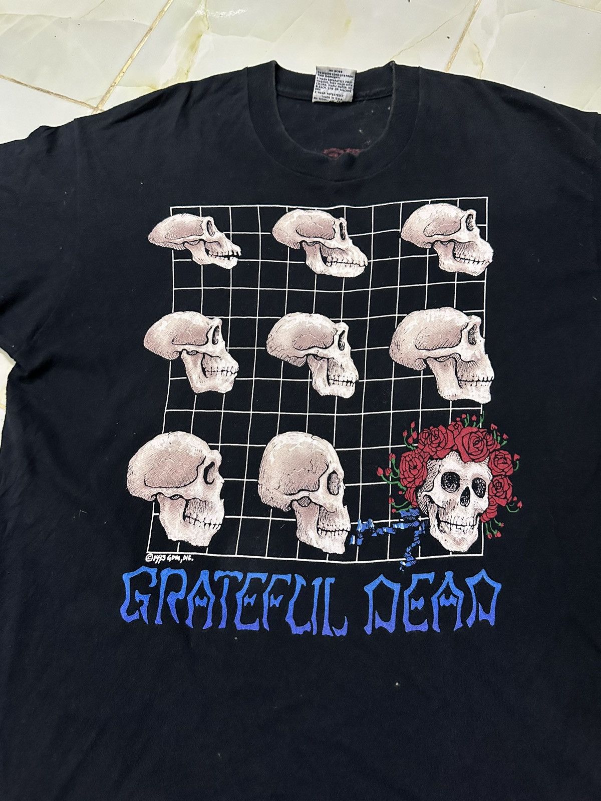 Band Tees × Grateful Dead × Liquid Blue Vtg 1993 Gem, Grateful Dead Liguid Blue David Opil Print Tee Size US L / EU 52-54 / 3 - 3 Thumbnail
