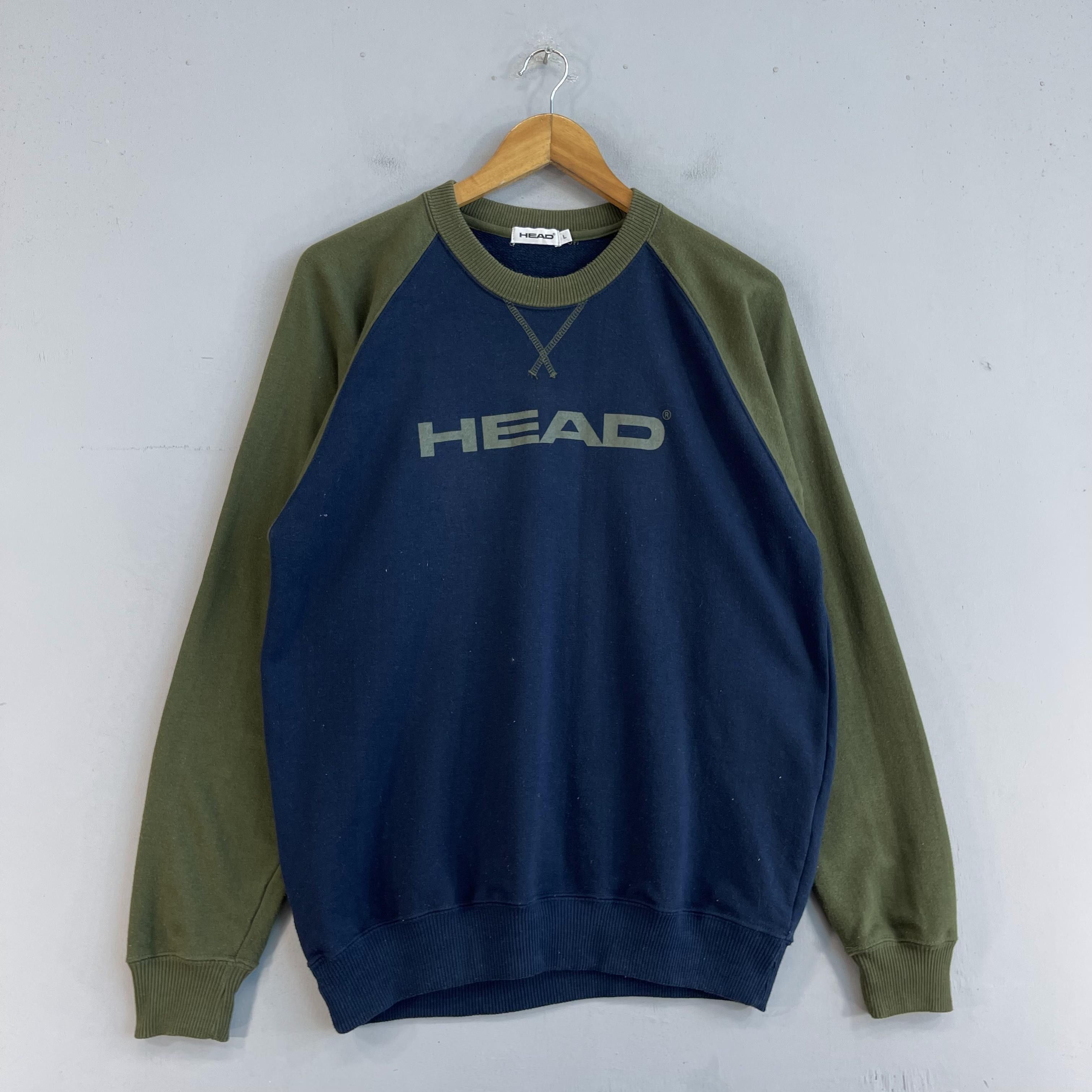 Japanese Brand × Vintage Vintage HEAD Spellout Printed Crewneck Sweatshirt Size US M / EU 48-50 / 2 - 3 Thumbnail