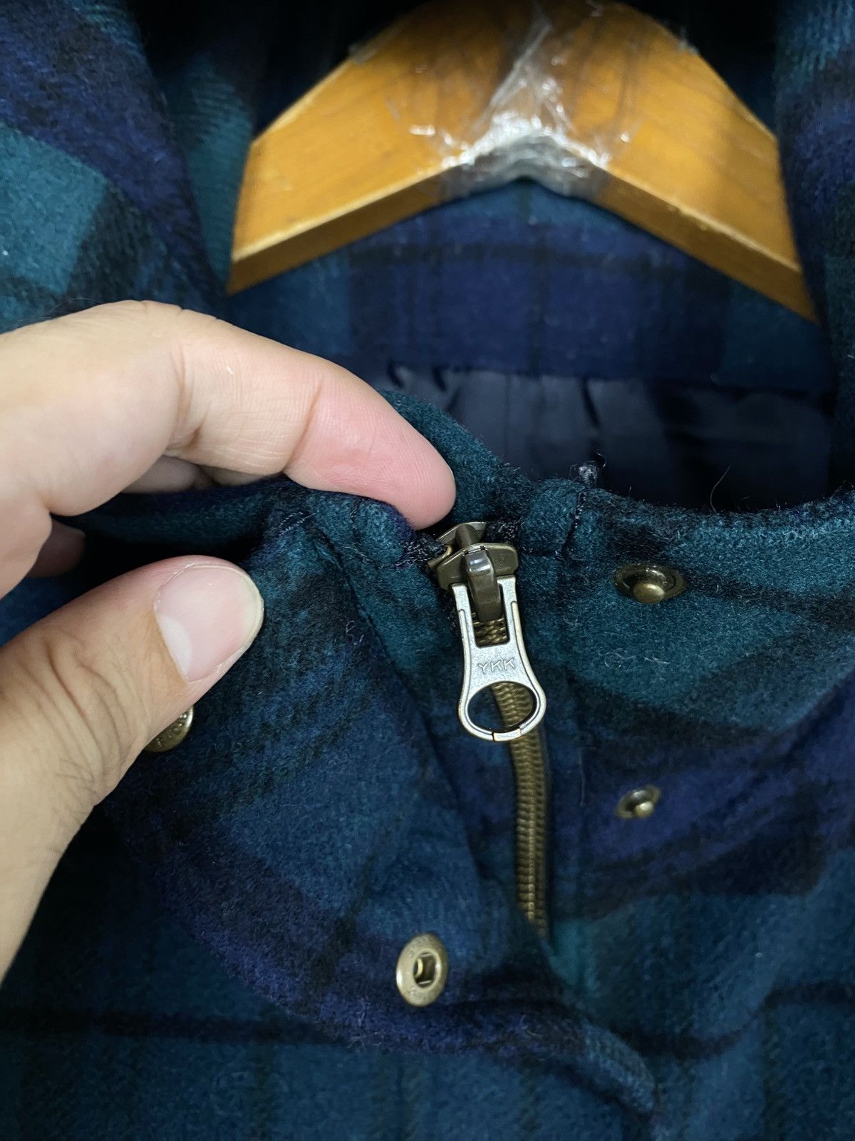 ATSURO TAYAMA Rare‼️ Atsuro Tayama Tartan Hoodie Made in Japan Size M / US 6-8 / IT 42-44 - 3 Thumbnail