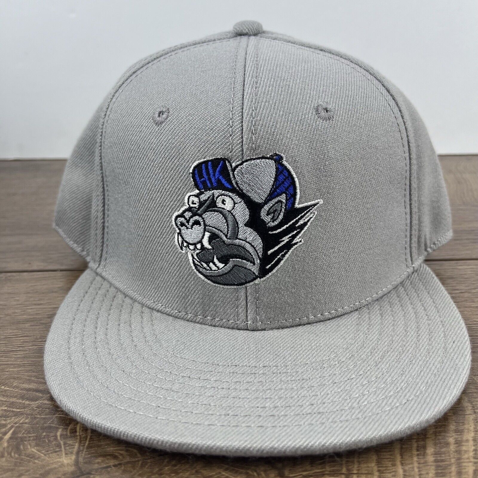 Other HK Razorbacks Hat Snapback Gray Cap Adjustable Gray Adult Si Size ONE SIZE - 4 Thumbnail