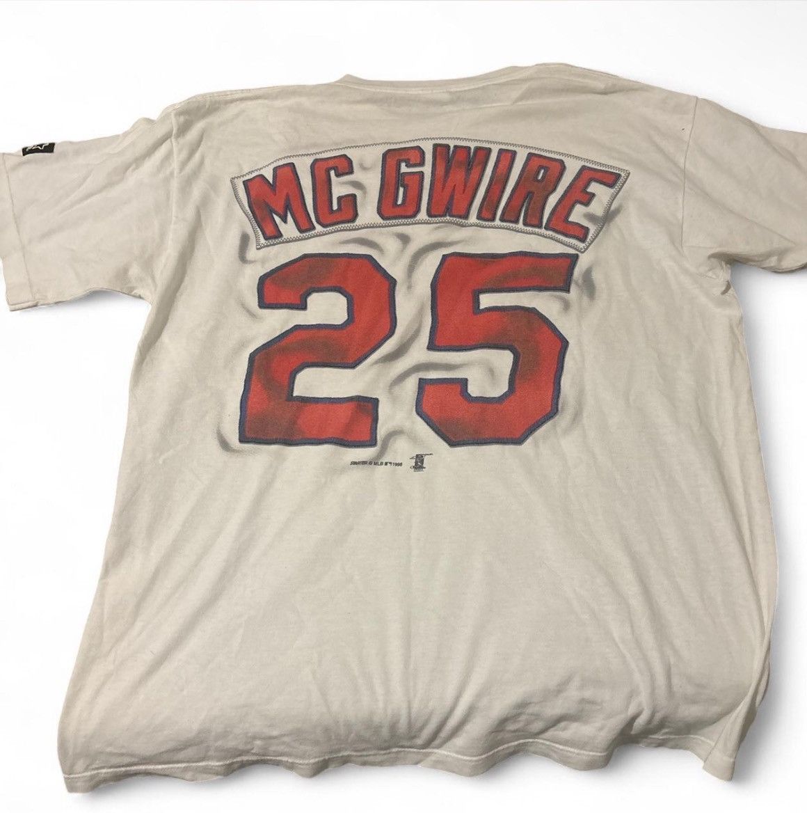 Vintage 1998 Mark McGuire starter T-shirt Size ONE SIZE - 2 Thumbnail