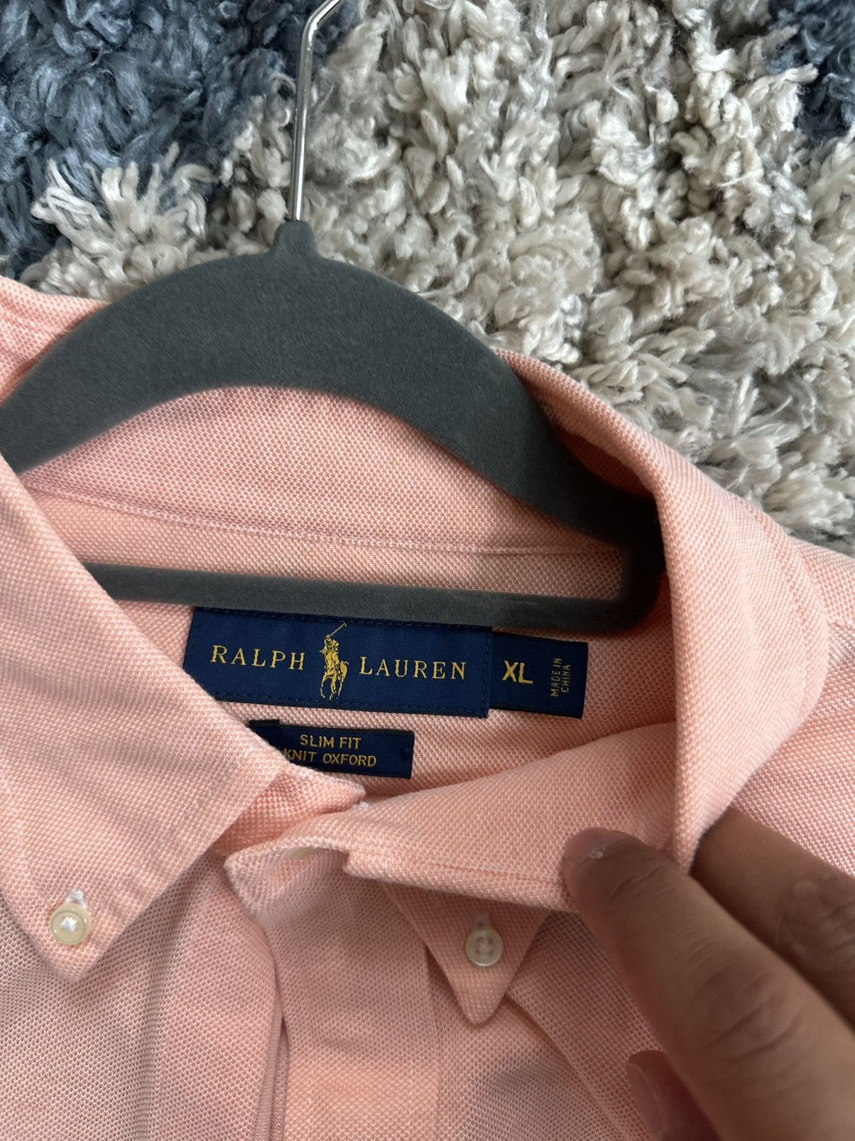 Polo Ralph Lauren Polo Ralph Lauren button up size XL Peach Size US XL / EU 56 / 4 - 2 Thumbnail