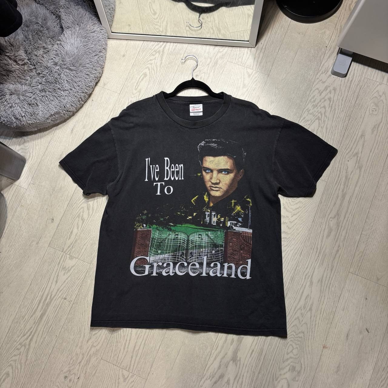 Band Tees 1992 Elvis Presley vintage T-shirt Size:L Size US L / EU 52-54 / 3 - 1 Thumbnail