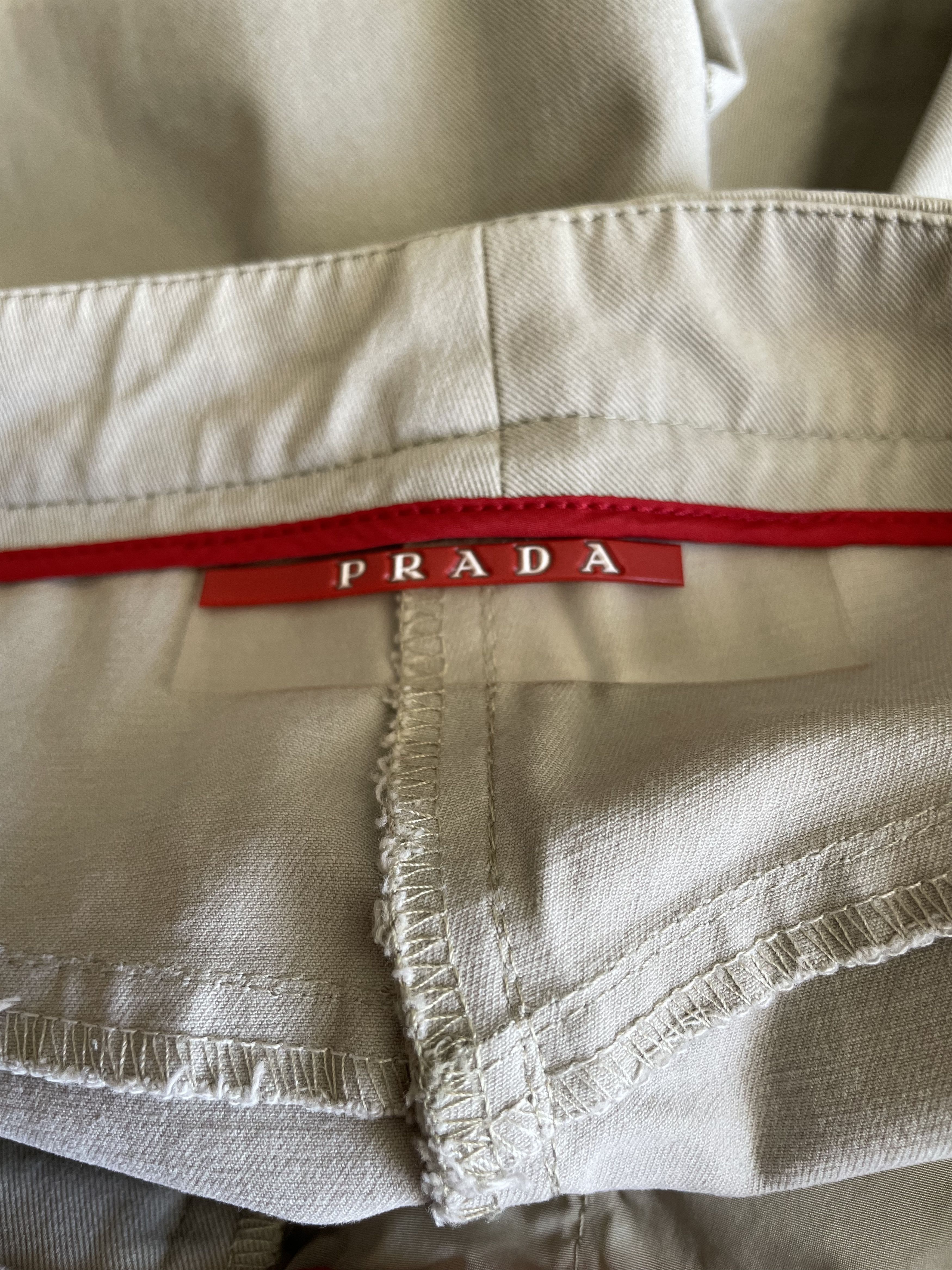 Prada Prada Y2K Vintage Luna Rossa Pants Size 28" / US 6 / IT 42 - 5 Thumbnail