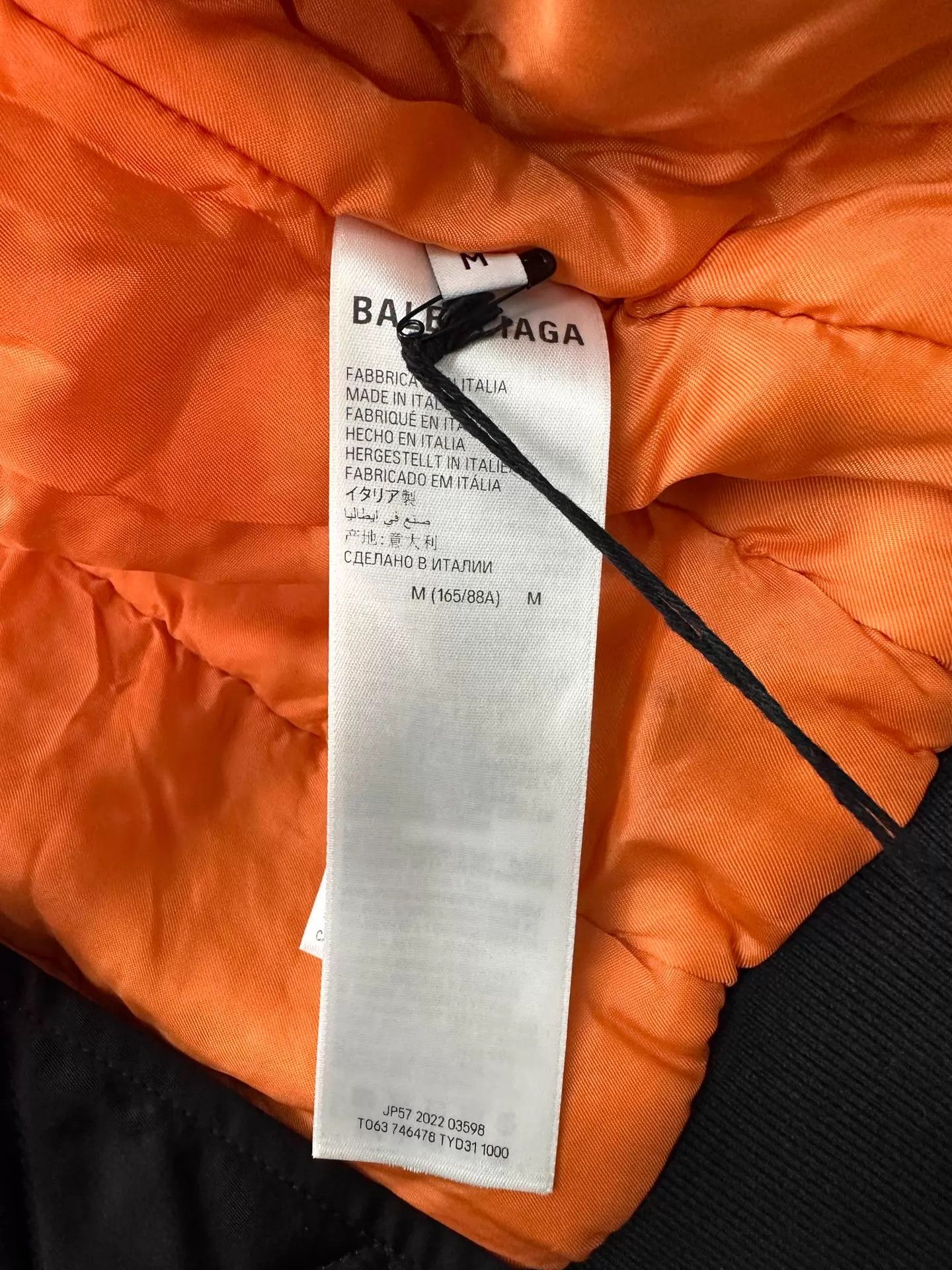 Balenciaga Balenciaga 23SS Mud Pit Slim Bomber Jacket M Size US M / EU 48-50 / 2 - 7 Thumbnail