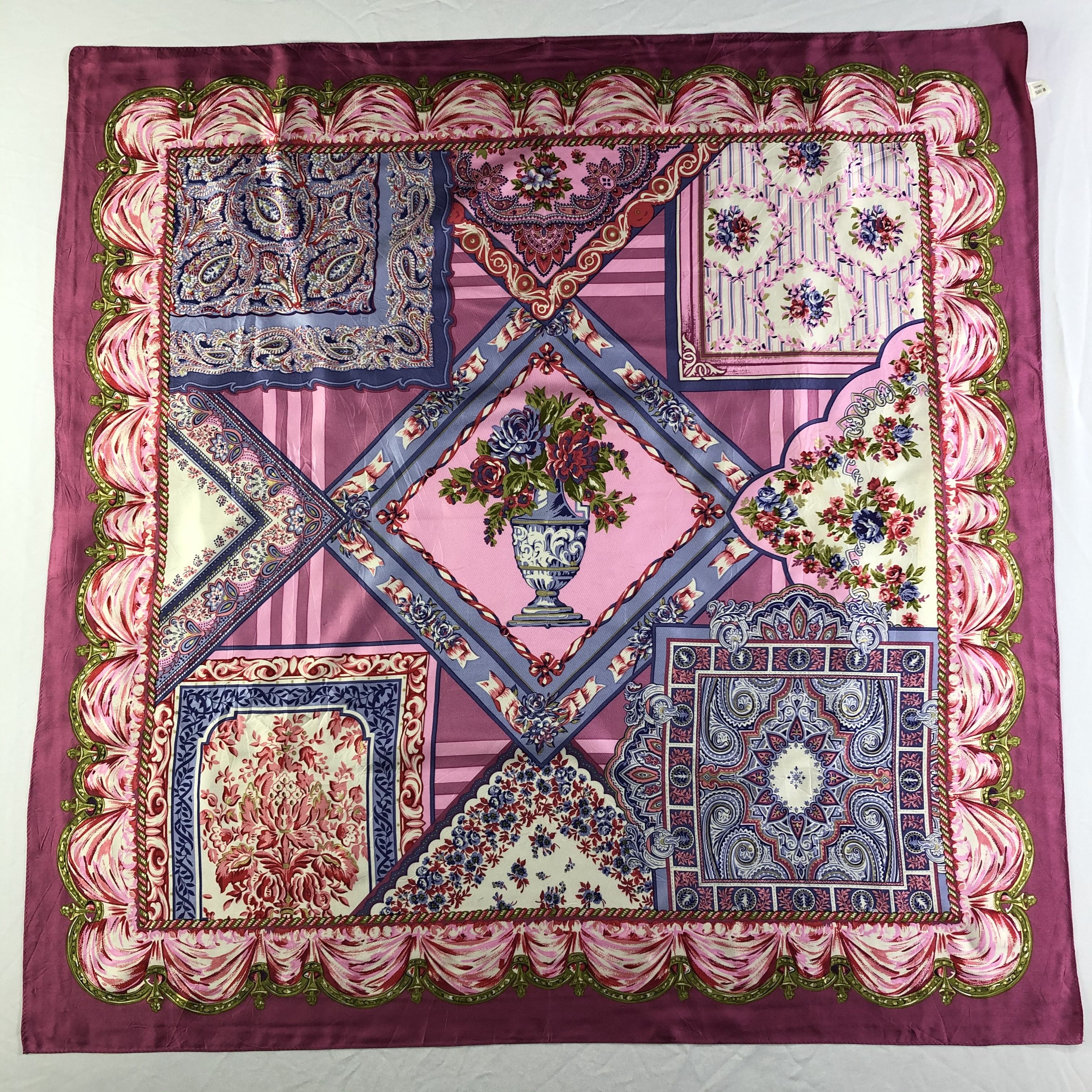 Vintage Vintage Silk Scarf Size ONE SIZE - 2 Thumbnail