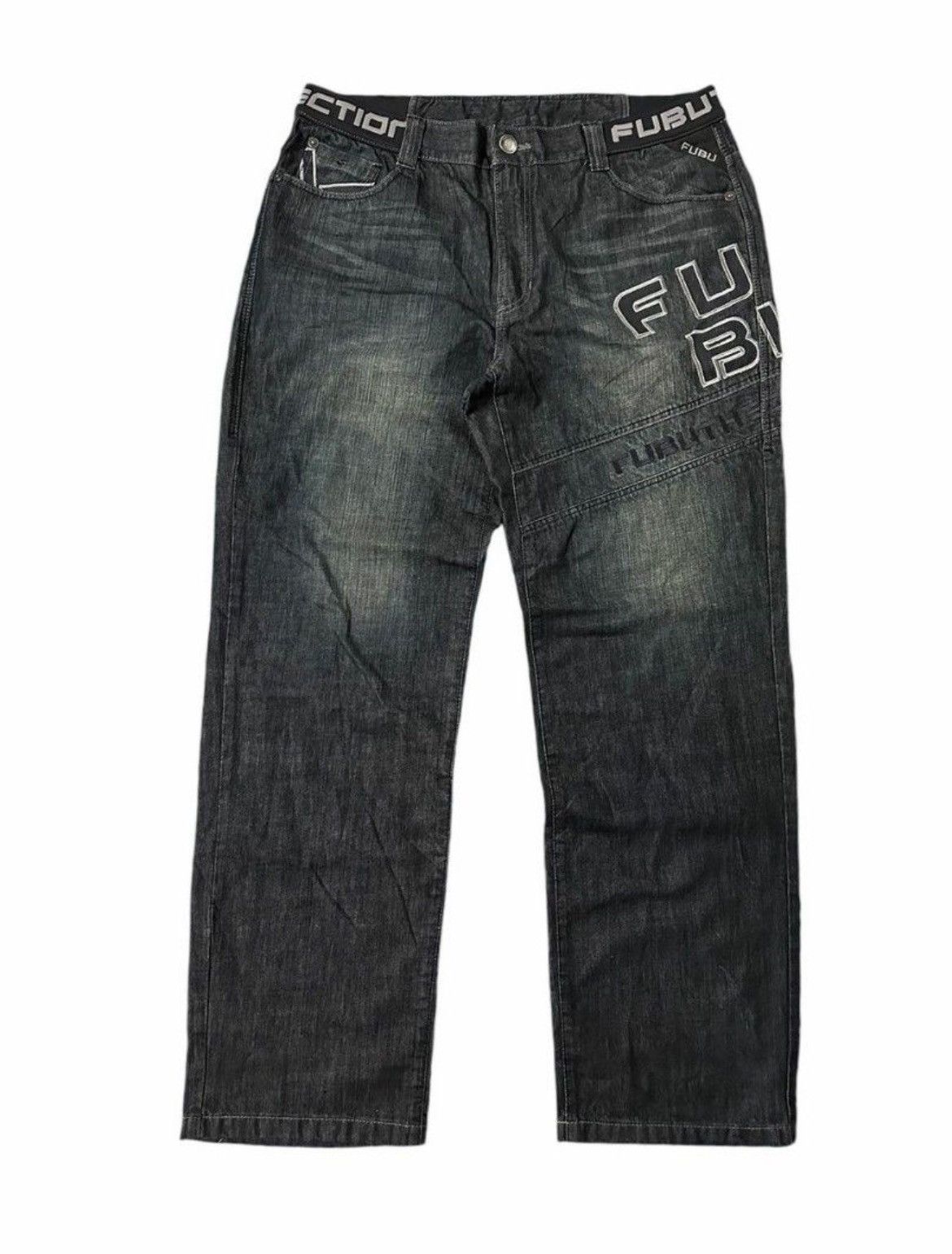 Japanese Brand × Vintage FUBU JEANS Size US 40 / EU 56 - 1 Thumbnail