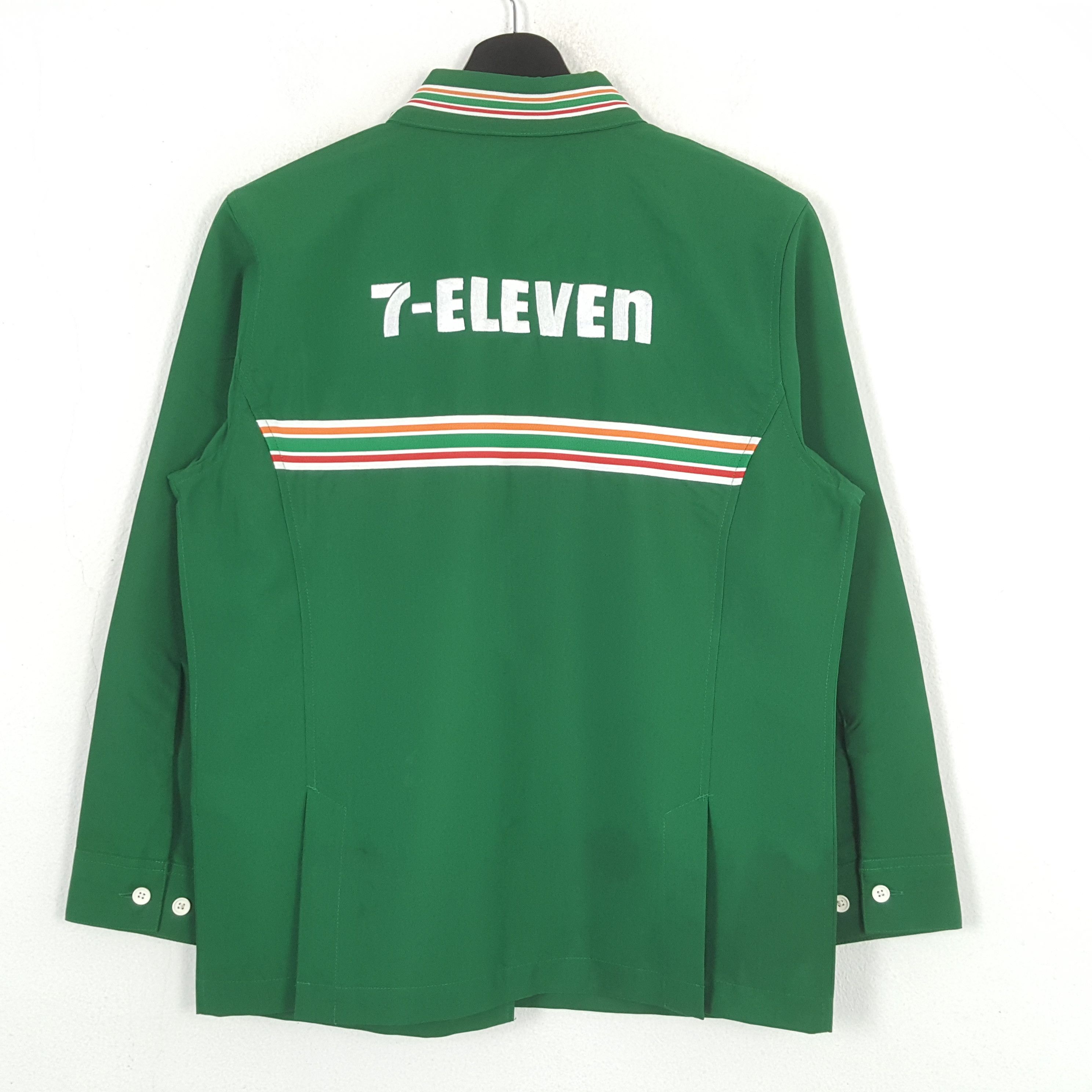 Japanese Brand × Vintage 7-ELEVEN Japanese Workwear Uniform Jacket C276N73 Size US S / EU 44-46 / 1 - 3 Thumbnail