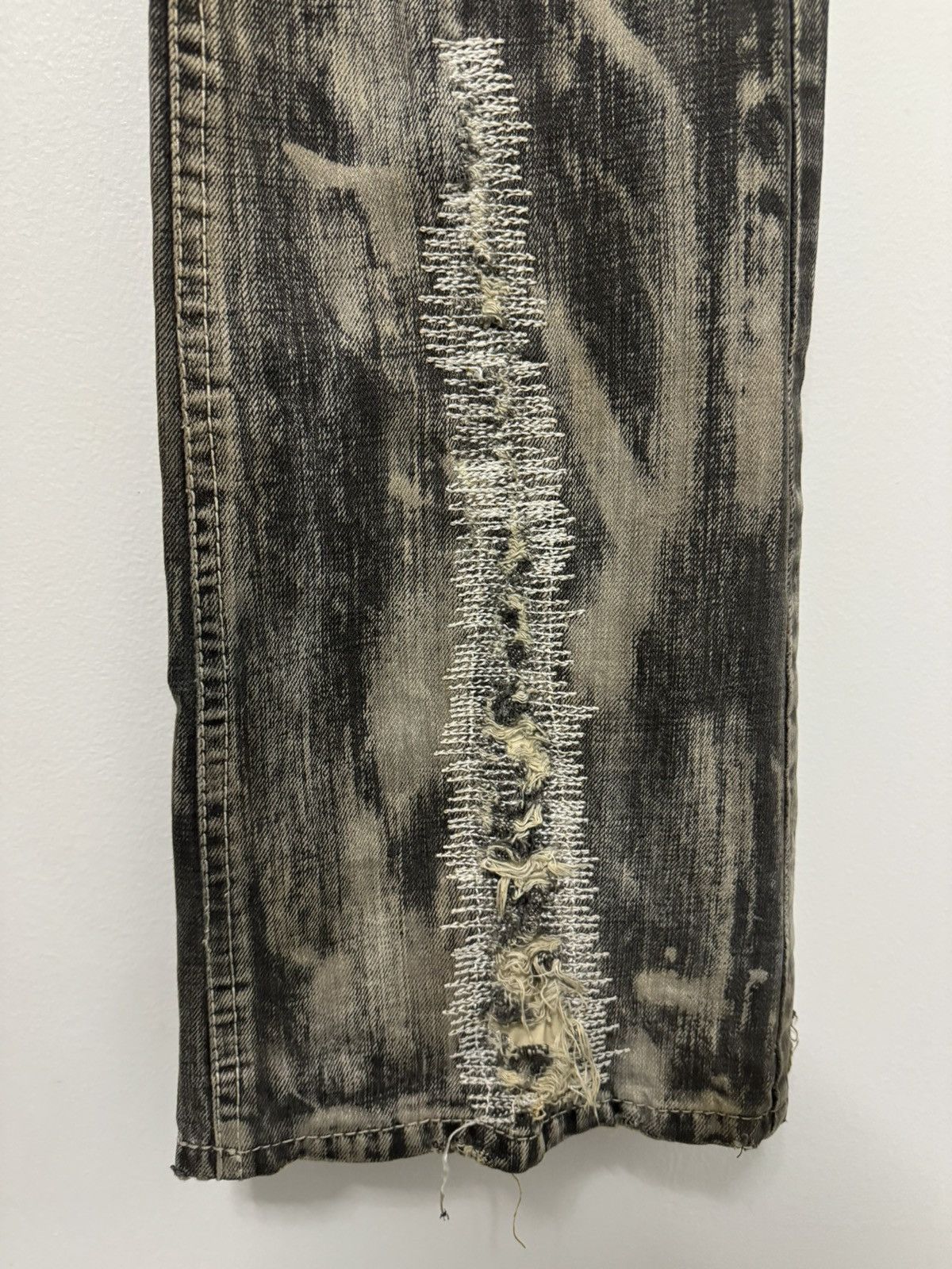 Yasuyuki Ishii Distressed Jeans Size US 31 - 3 Thumbnail