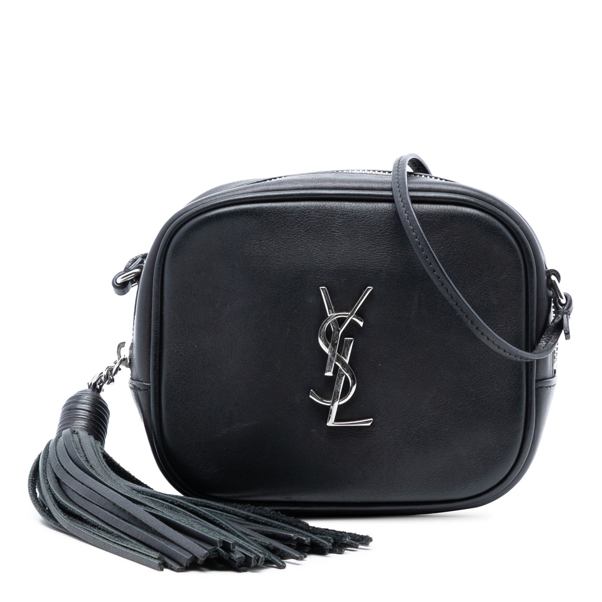 Yves Saint Laurent Yves Saint Laurent Calfskin Monogram Blogger Bag Size ONE SIZE - 1 Thumbnail