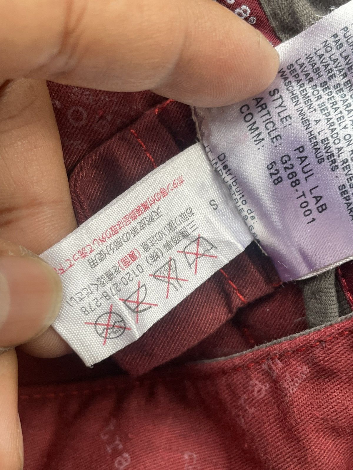 Designer × Sartoria Rossi Sartoria Tramarossa Trouser Size US 30 / EU 46 - 17 Thumbnail