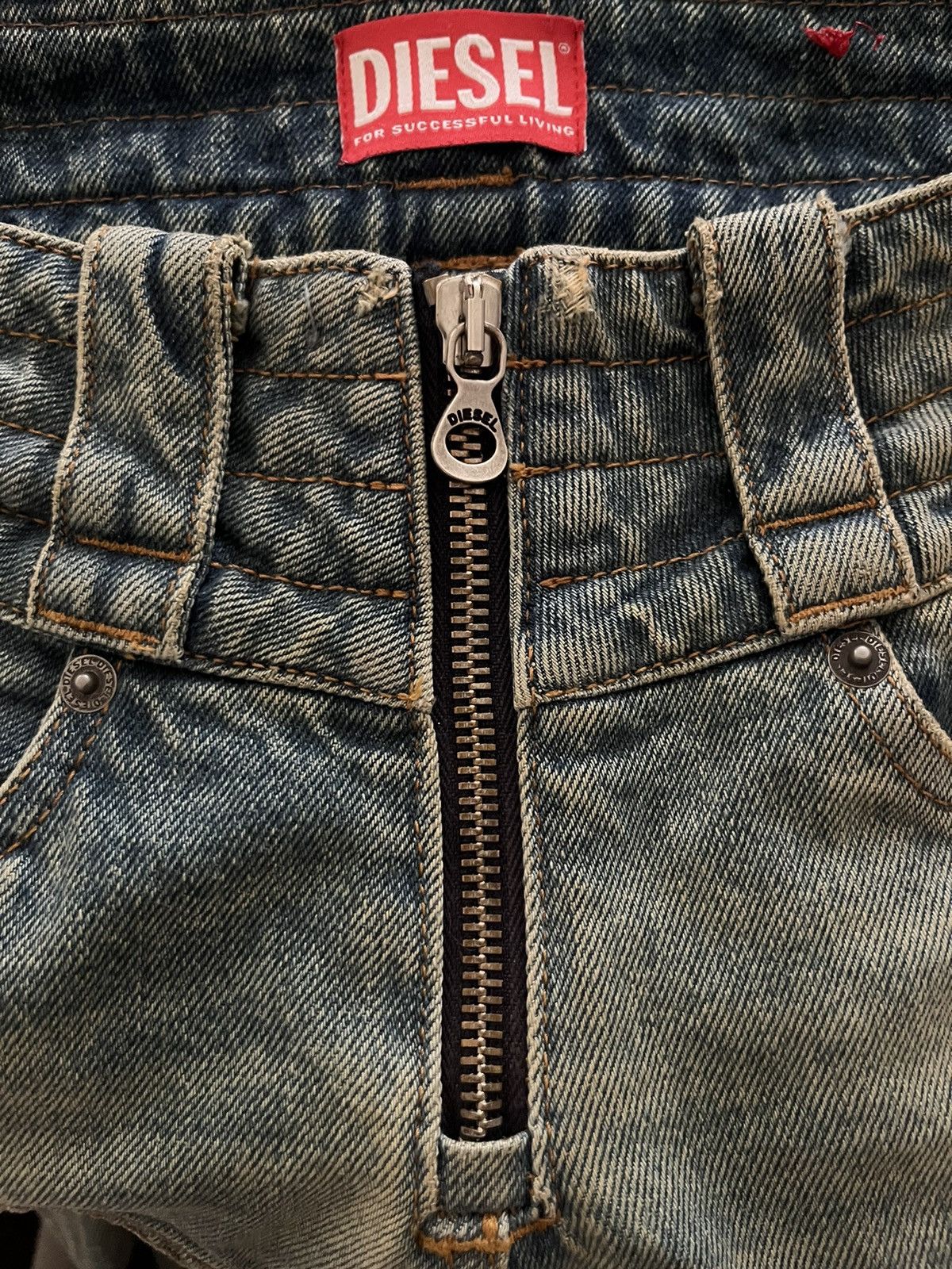 Diesel Diesel D-Belty-FSC faded jeans Size 26" / US 2 / IT 38 - 3 Thumbnail