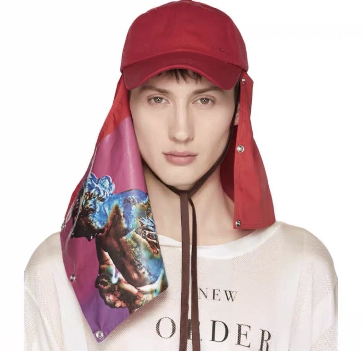 Raf Simons Raf Simons 18SS Joy Division Archive Patch Baseball Cap J29 Size ONE SIZE - 8 Thumbnail