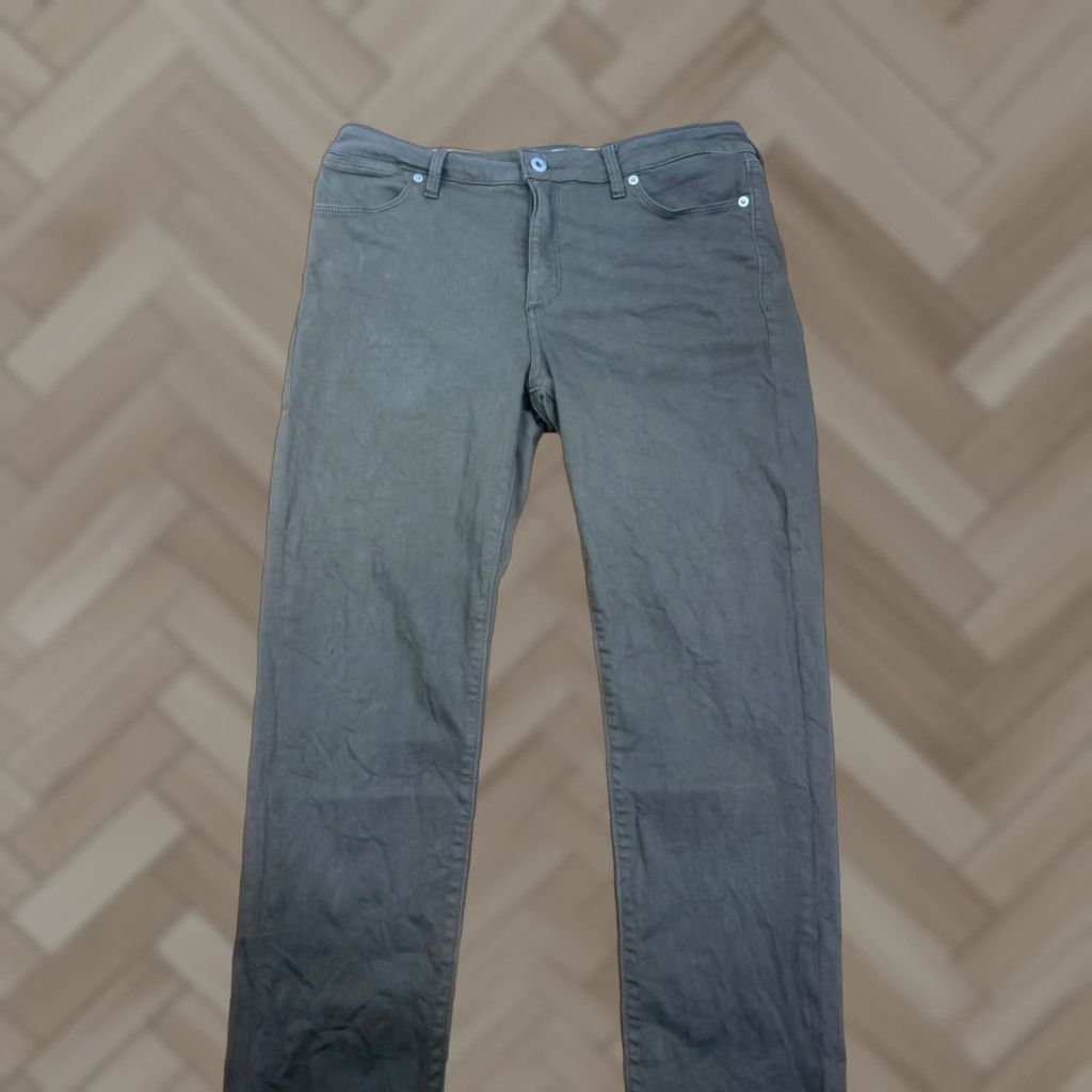 Lucky Brand Lucky Brand Jeans Women Skinny 10 Regular Brown Brown Green Casual Vintage No 7952 Size 32" / US 10 / IT 46 - 1 Thumbnail