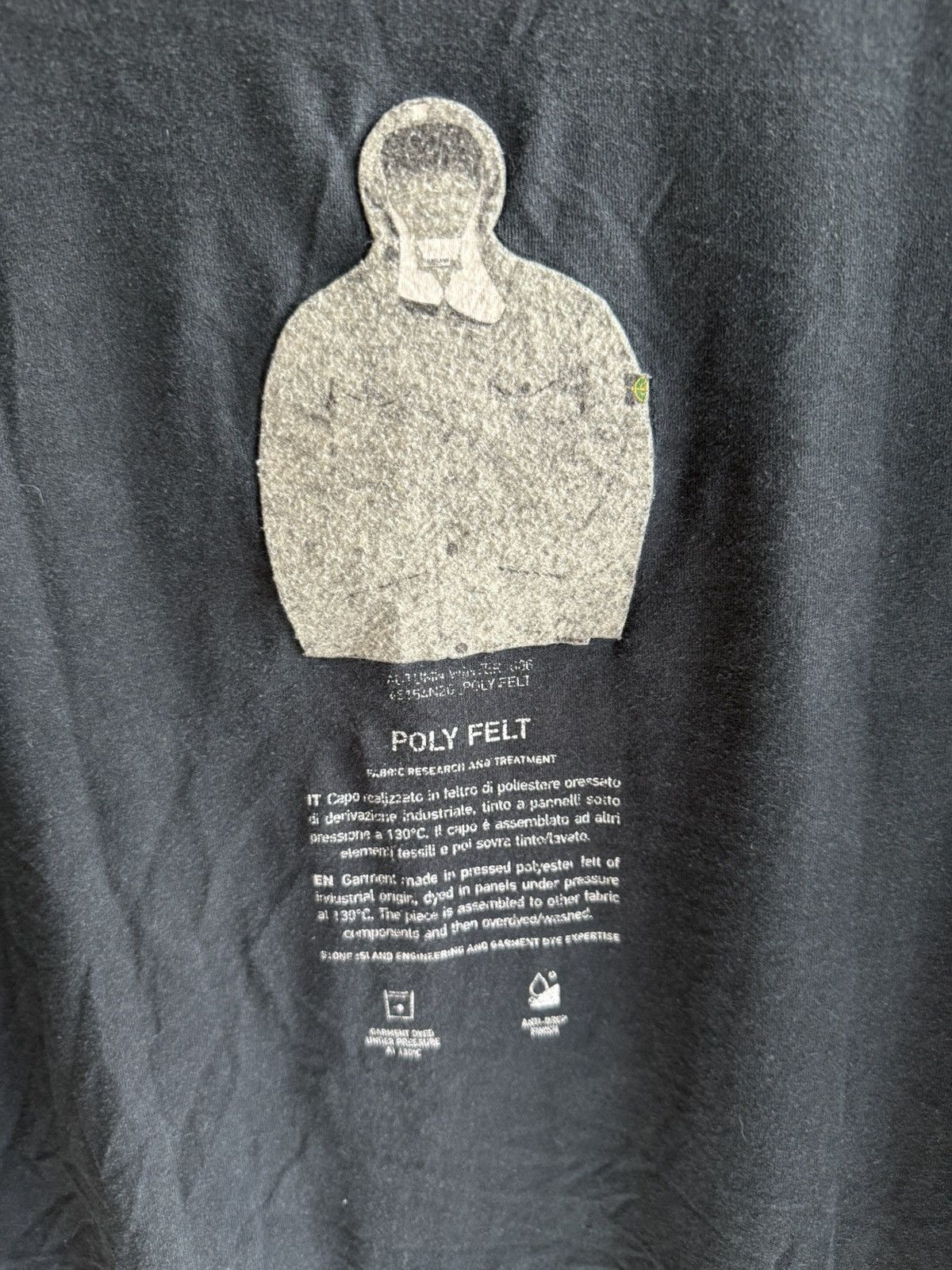Stone Island STONE ISLAND ARCHIVIO LONGSLEEVE SIZE M BLACK ORIGINAL LOOK Size US M / EU 48-50 / 2 - 6 Thumbnail