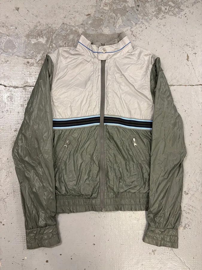 Dolce & Gabbana 2000s Dolce & Gabbana Khaki & Beige Track Jacket Size US M / EU 48-50 / 2 - 1 Thumbnail