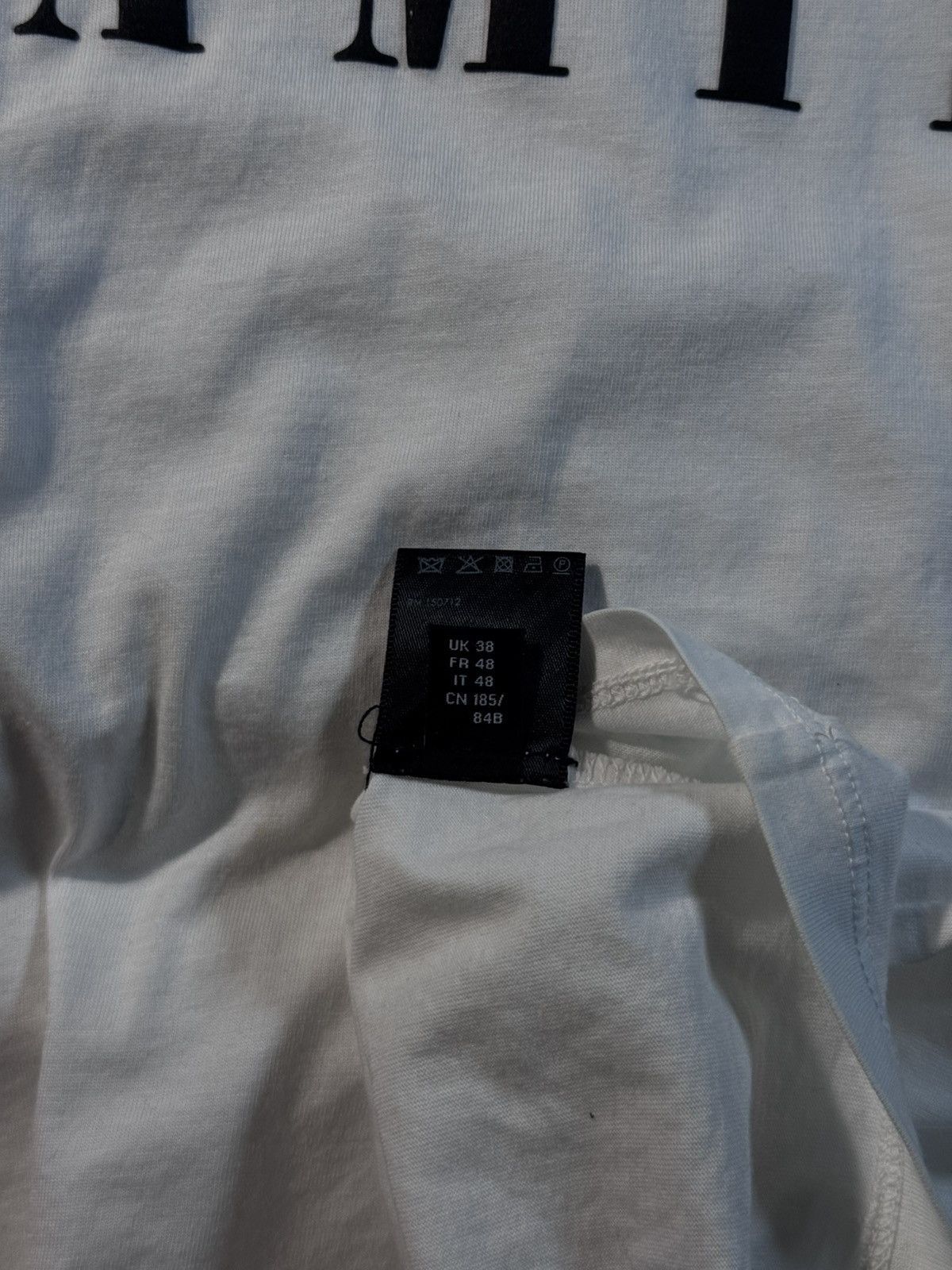 Amiri AMIRI WHITE CORE LOGO TEE Size US M / EU 48-50 / 2 - 8 Thumbnail