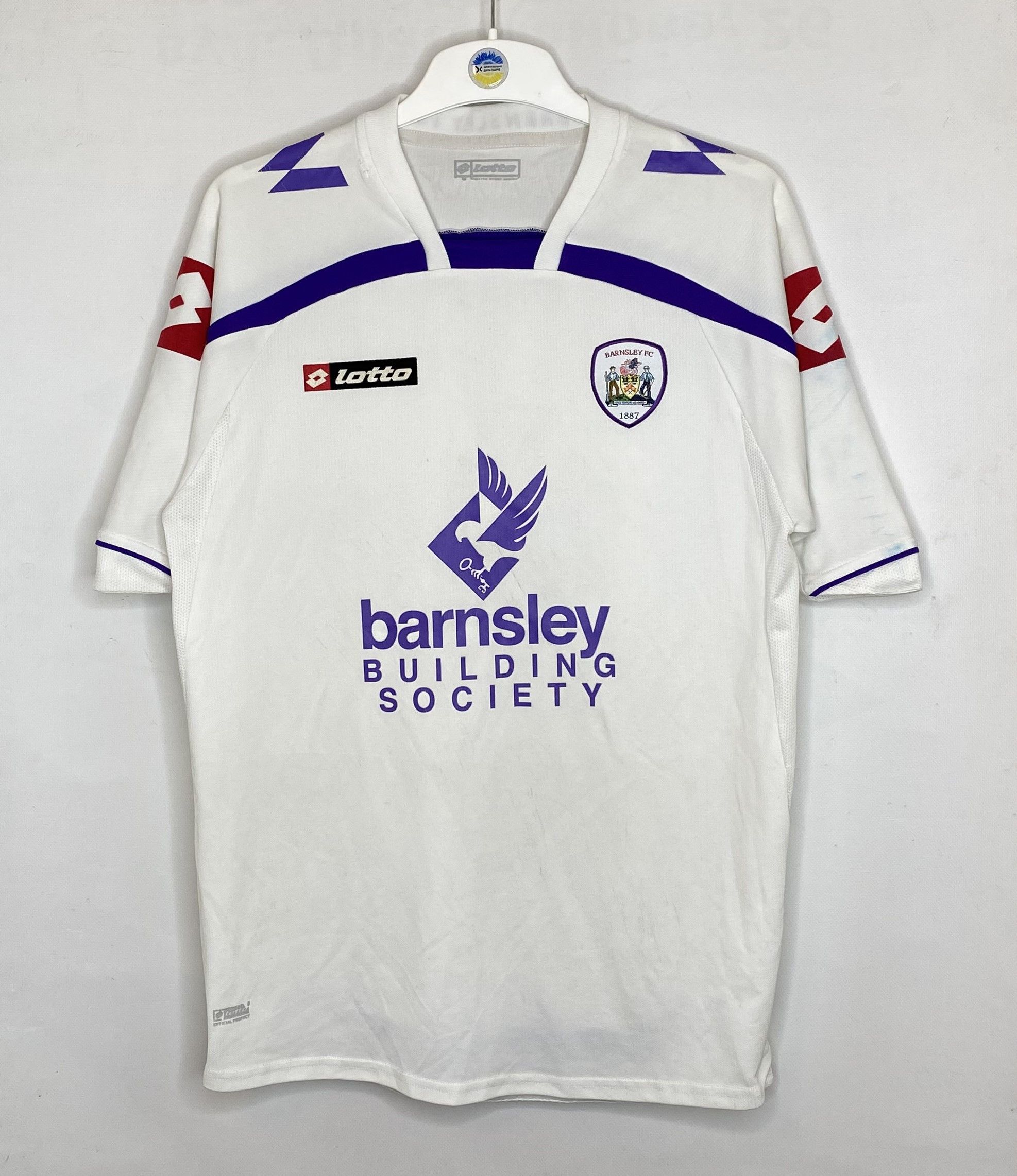 Lotto Sport BARNSLEY FC 2010 2011 AWAY FOOTBALL SHIRT SOCCER JERSEY Size US M / EU 48-50 / 2 - 1 Thumbnail