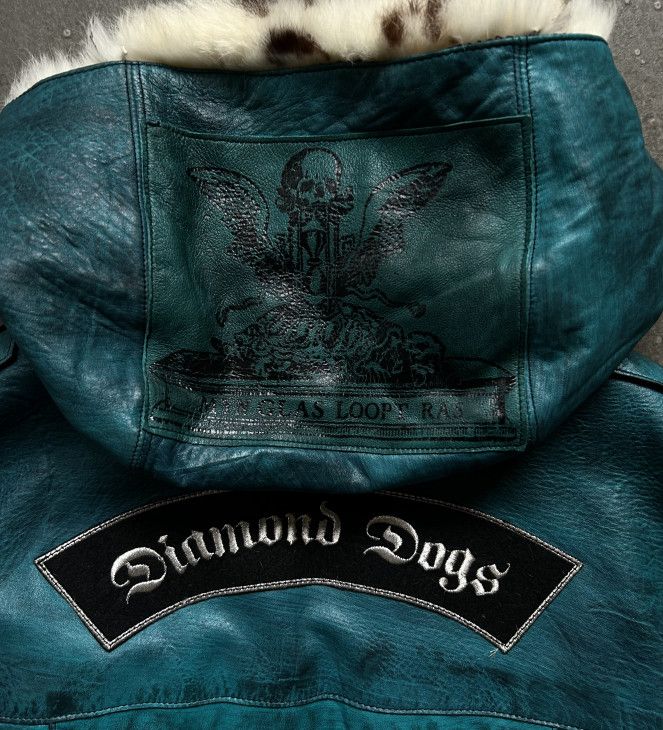 Other Diamond Dogs Heavily Waxed Patchwork Leather Jacket Size US S / EU 44-46 / 1 - 6 Thumbnail