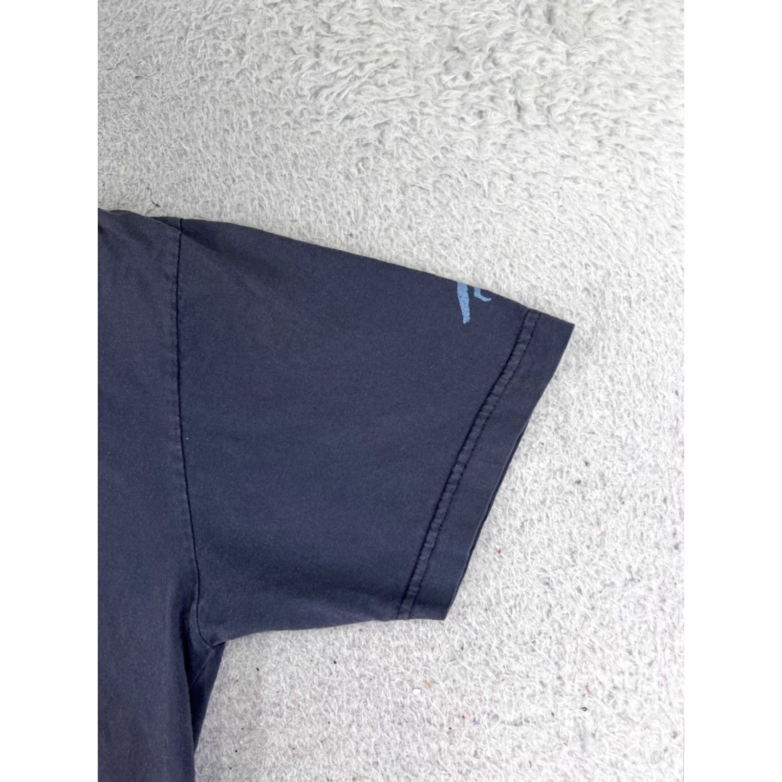 Bdg BDG Shirt Womens M Blue Casual Short Sleeve Crew Neck Pullover Cotton Blend Jersey T-Shirt USA Made Basic Size M / US 6-8 / IT 42-44 - 2 Thumbnail