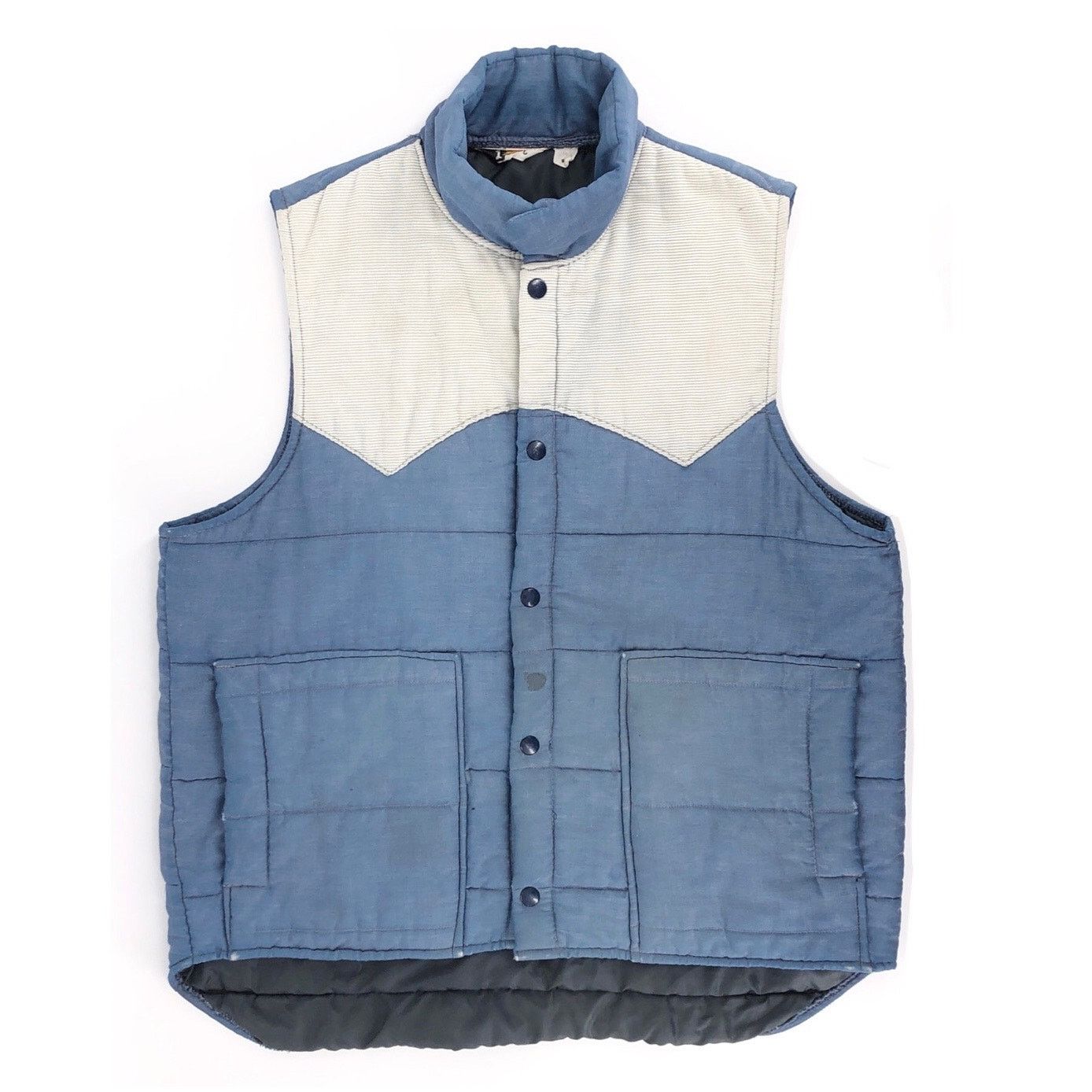 Vintage 80s western quilted vest 1West 1980s vintage Size US L / EU 52-54 / 3 - 1 Thumbnail
