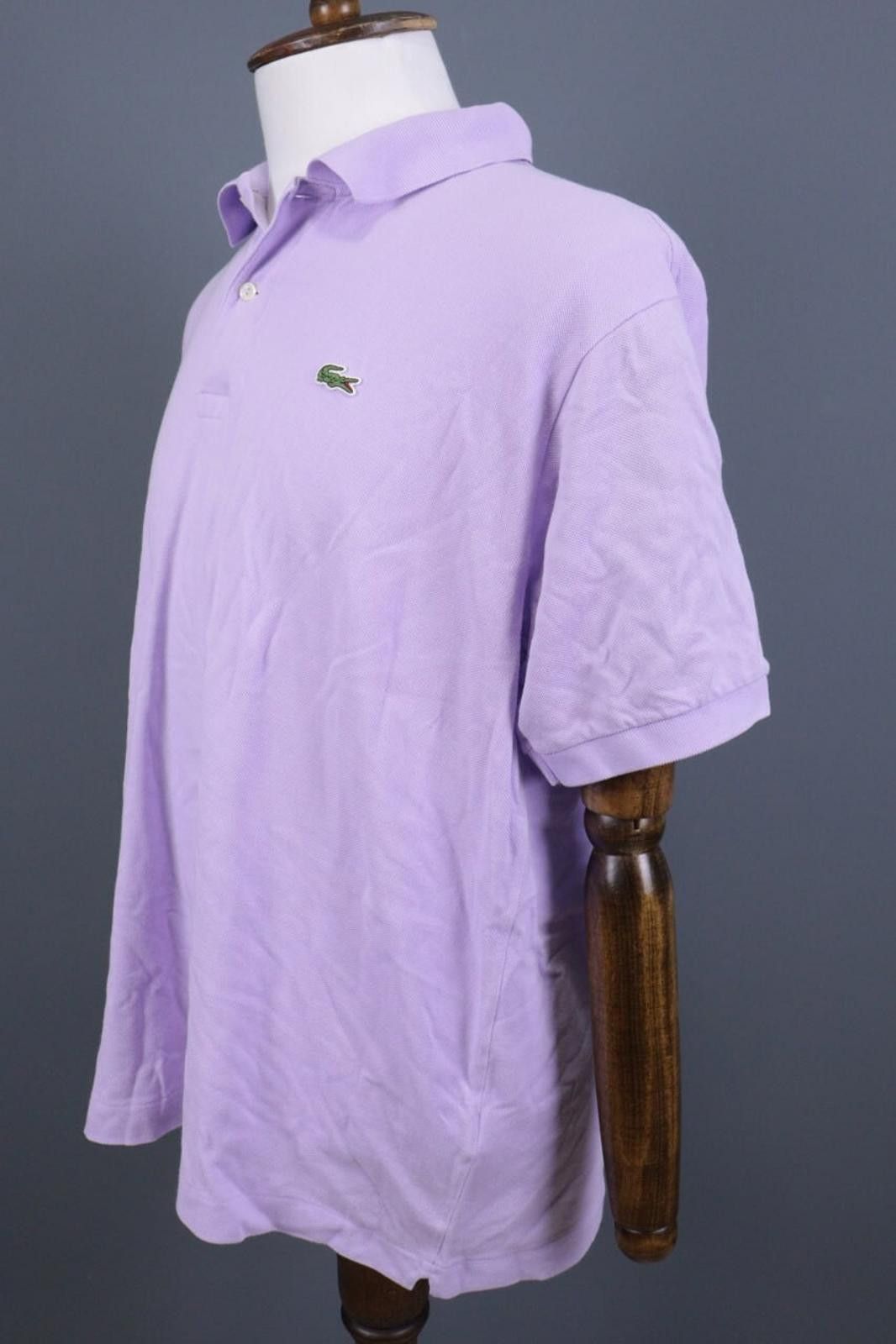 Lacoste Lacoste Purple Short Sleeve Polo Shirt Size 7/ US XXL Size US XXL / EU 58 / 5 - 6 Thumbnail