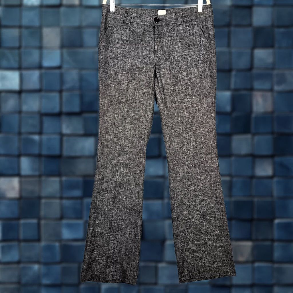 Vintage ECRU Women's Mid-Rise Costello Trouser black/white Size 6 Size 28" / US 6 / IT 42 - 1 Thumbnail