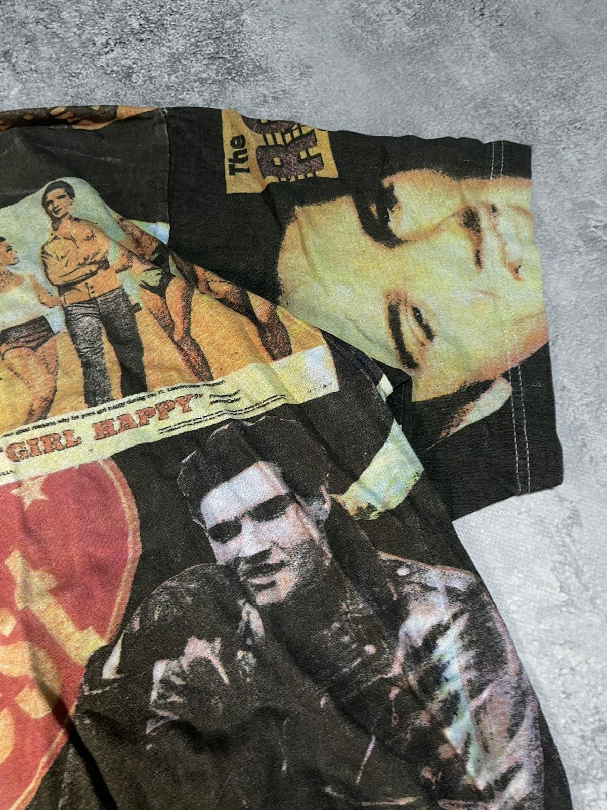 Band Tees Vtg The Smiths x Elvis Presley AOP Band Tee M Size US L / EU 52-54 / 3 - 11 Thumbnail