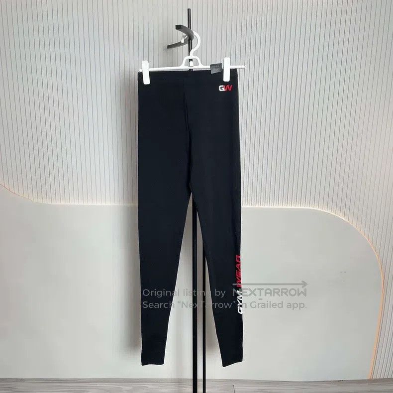 Balenciaga Balenciaga size S Pure Cotton Yoga Pants Size S Black Size 22" - 1 Thumbnail